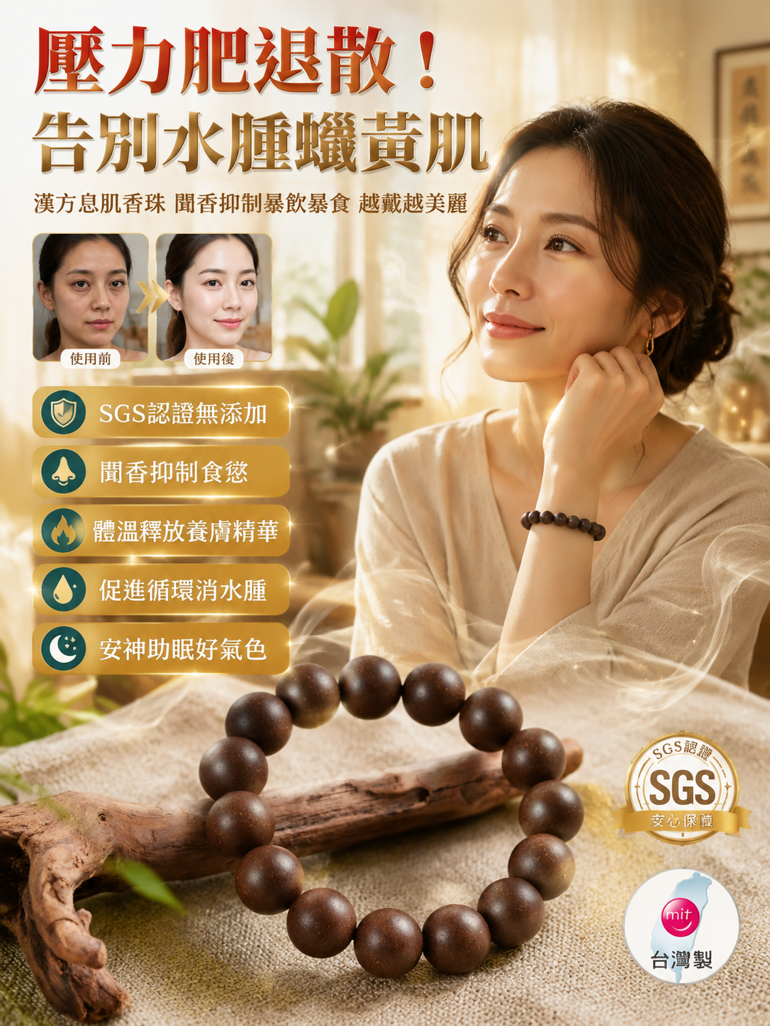 木香息肌丸文玩手串