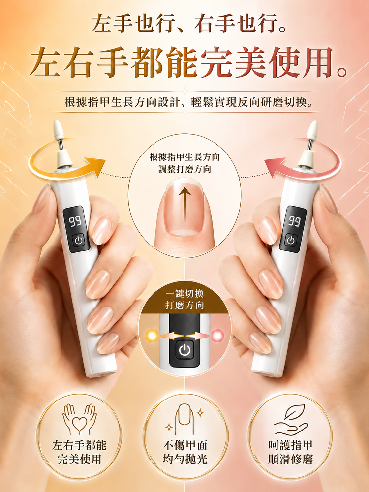 JC-多功能電動指甲修剪器