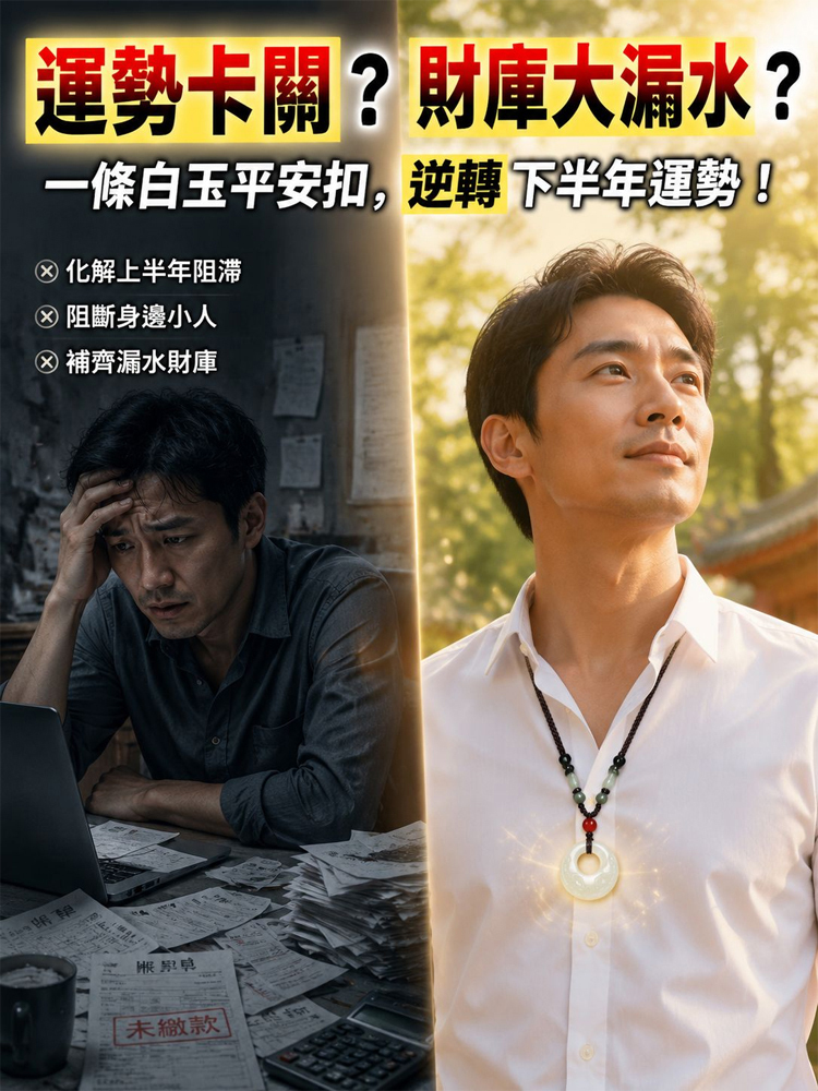 【年年有餘】雙面魚白玉吊墜