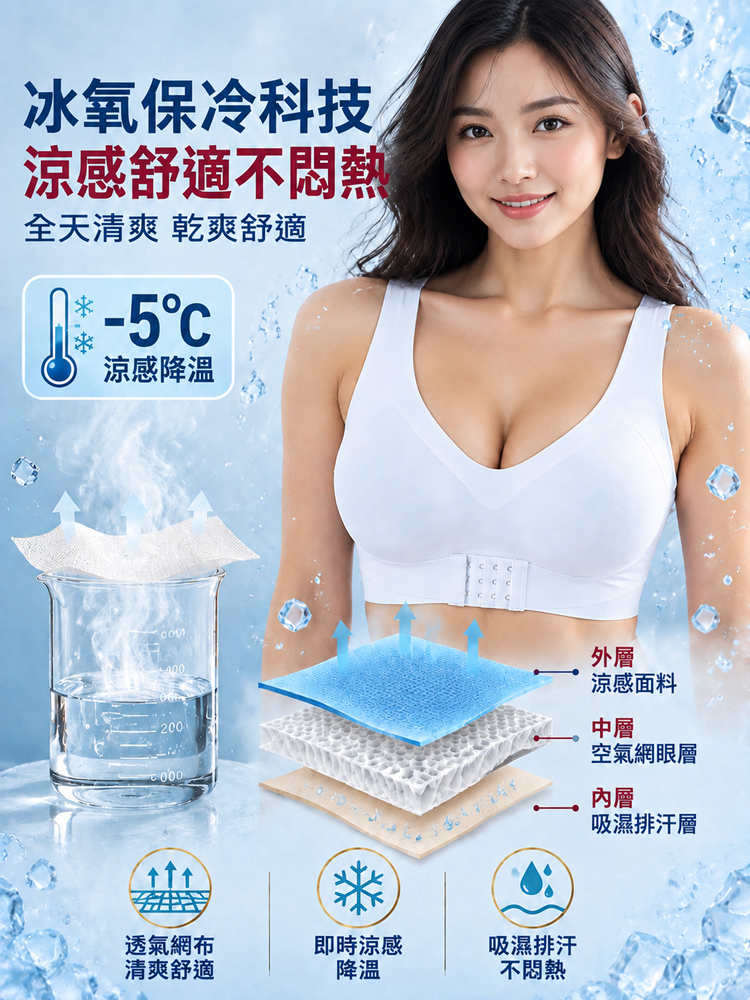 無鋼圈反重力矯姿內衣