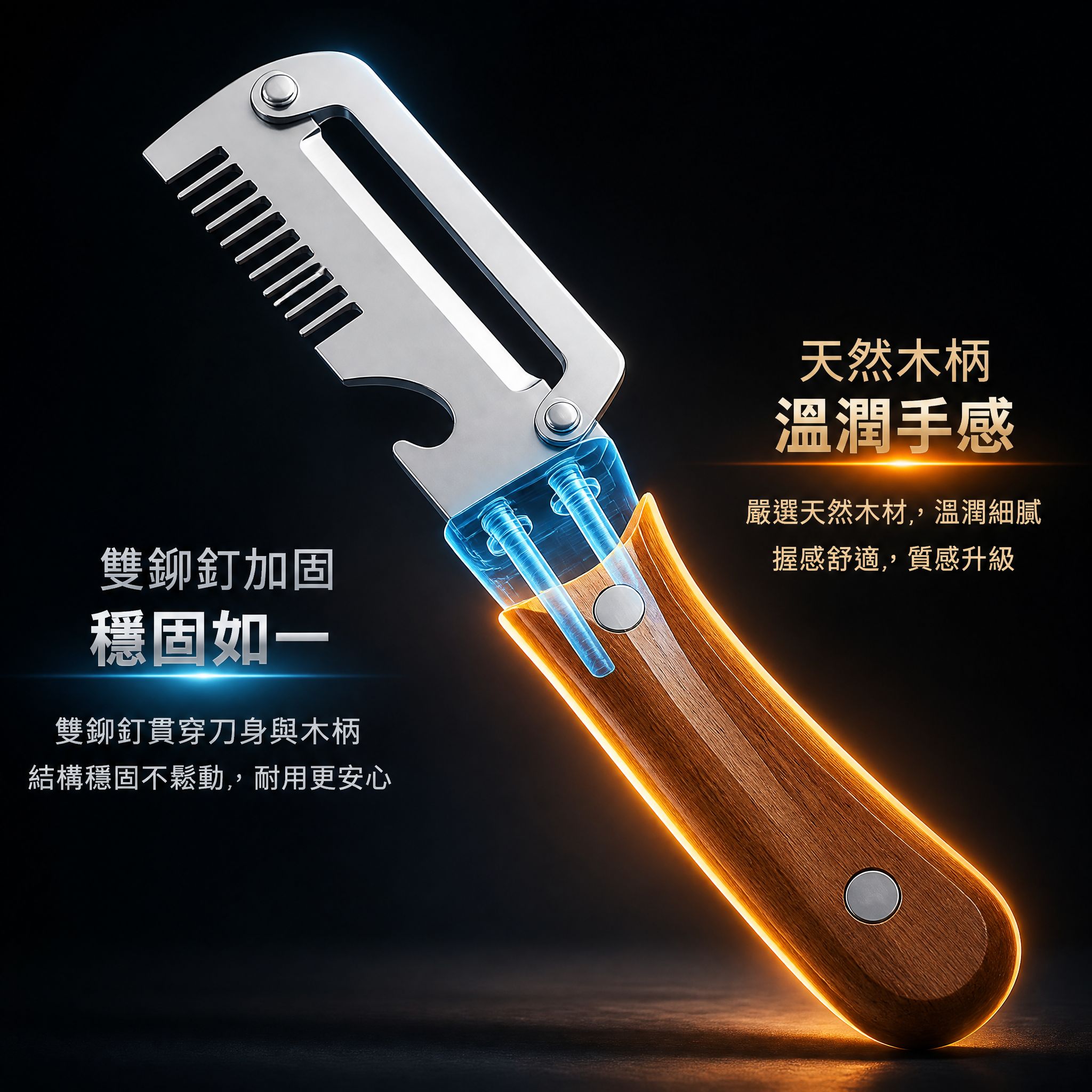 三合一多功能削皮刀