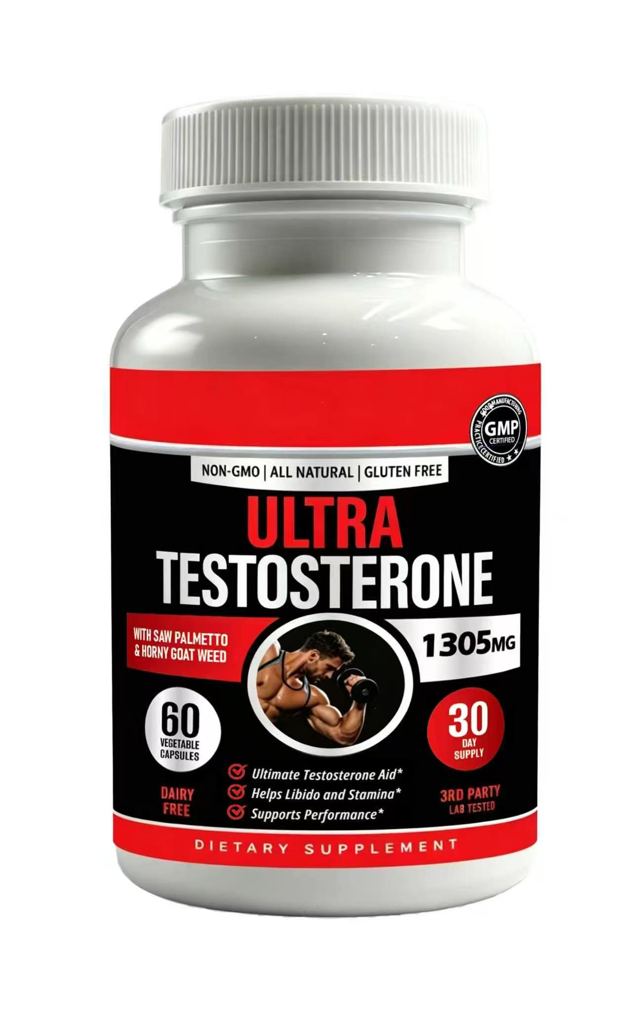 Ultra Natural Testosterone Support Supplement For Men