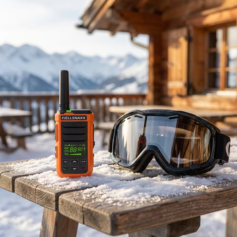 PEAKCRAG P21 Floating Walkie Talkie – IP68 Waterproof, -20°C~60°C All-Weather, Buoyant, for Boating & Outdoor Teams