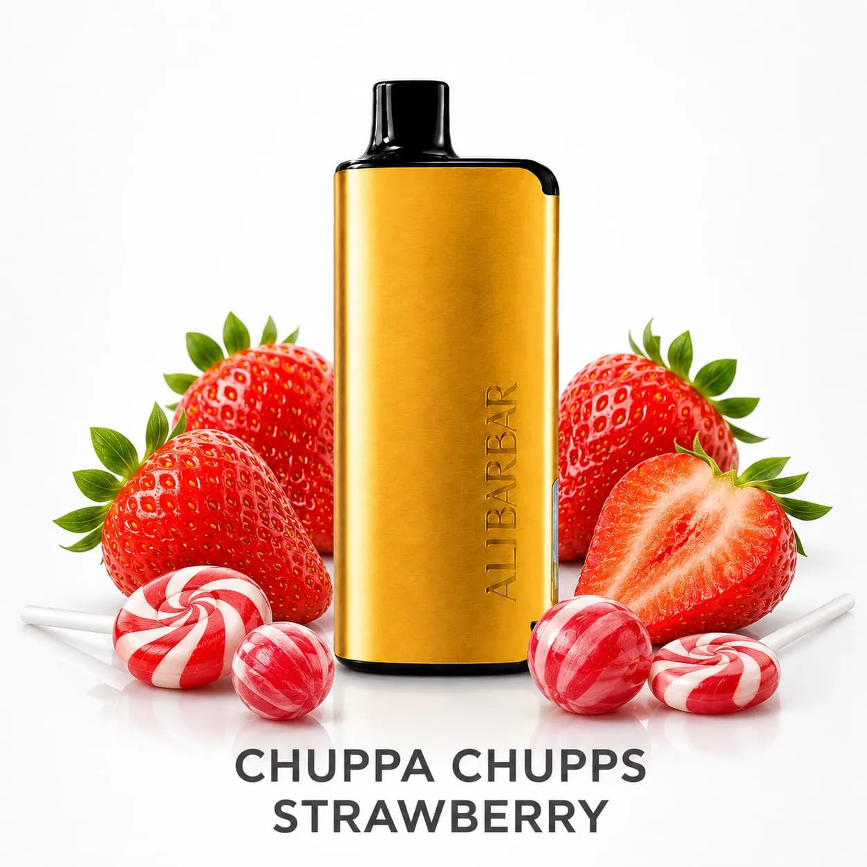 CHUPPA CHUPPS STRAWBERRY – INGOT 9000