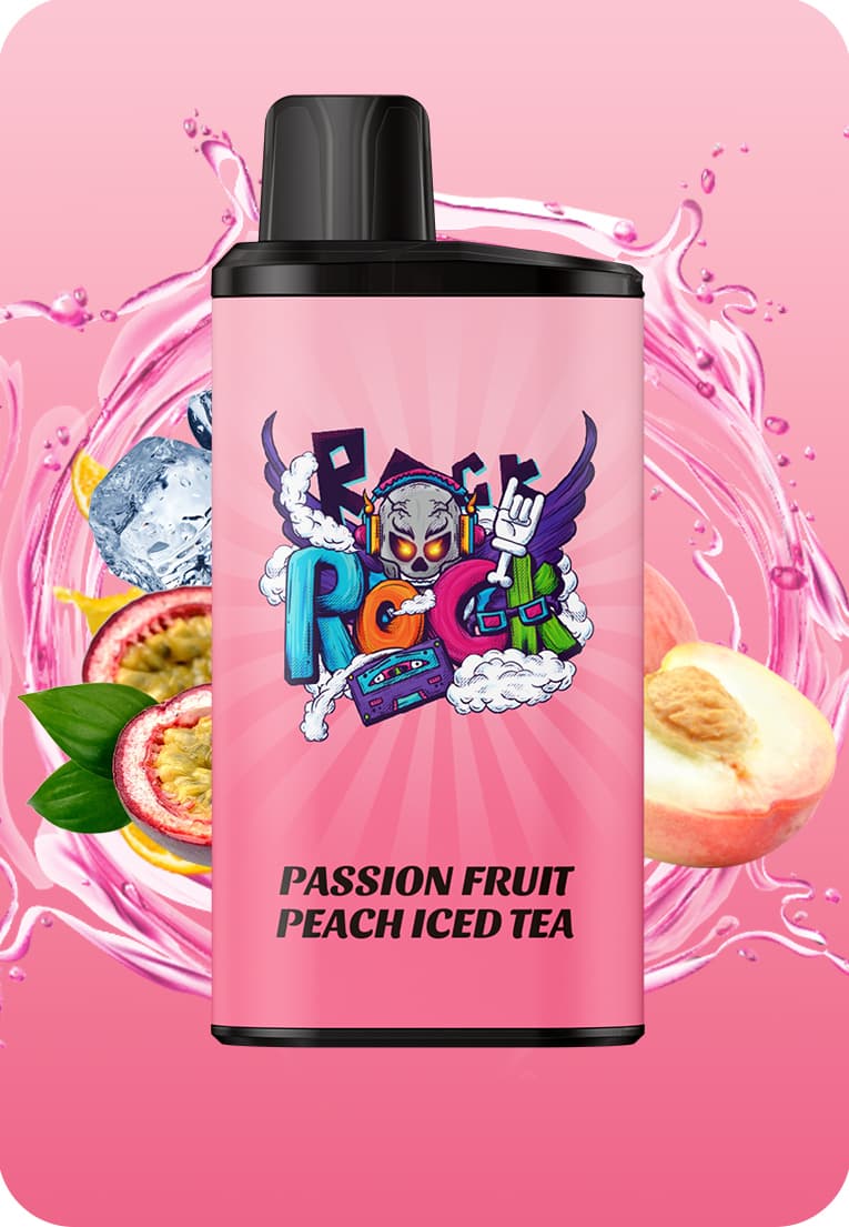 IGET BAR PRO Passion Fruit Peach Iced Tea