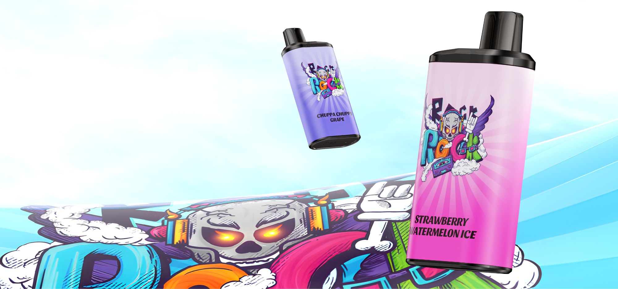 IGET BAR PRO rock graffiti exterior design