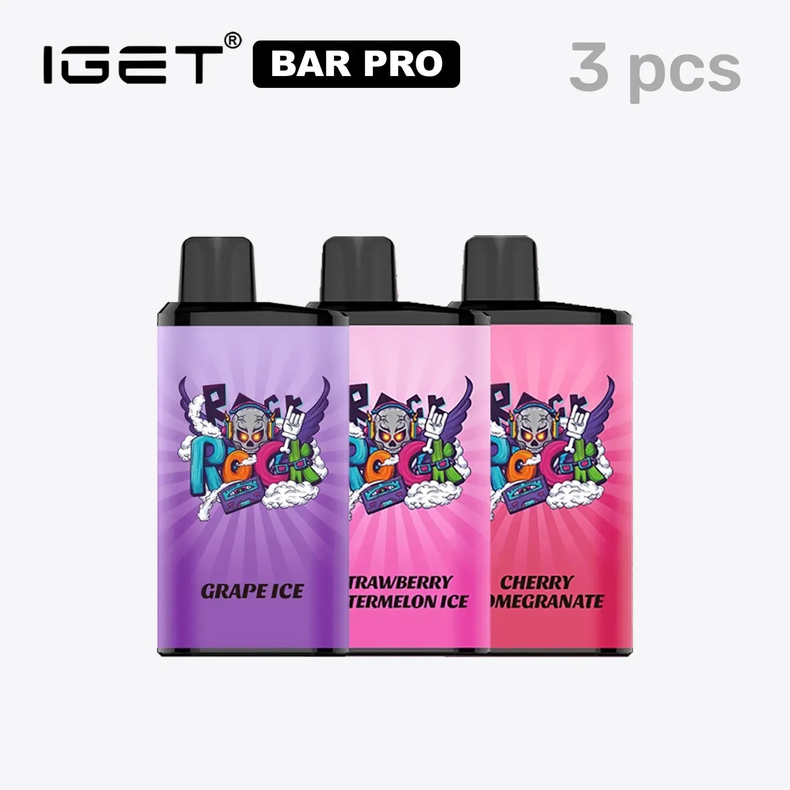 IGET BAR PRO 1000. - 3 Pack
