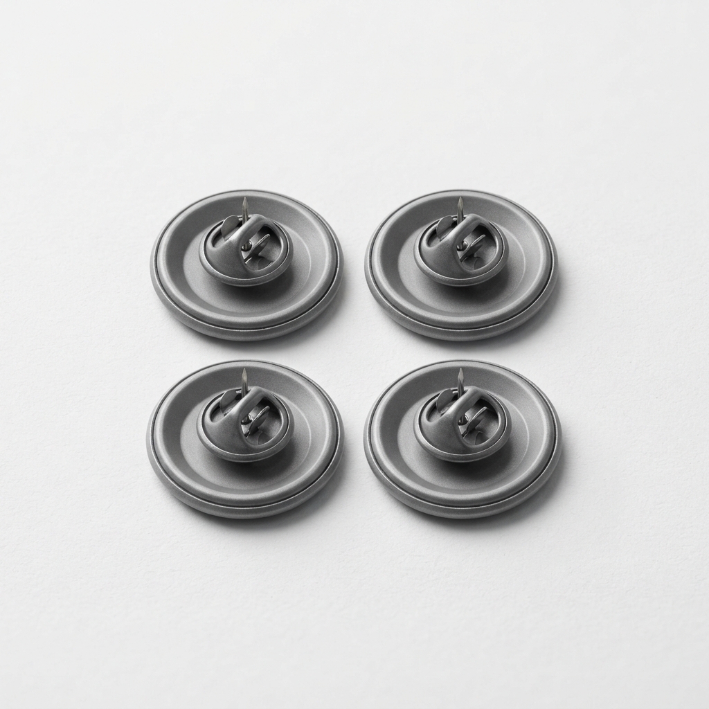 Set of 100 universal badge pin backs