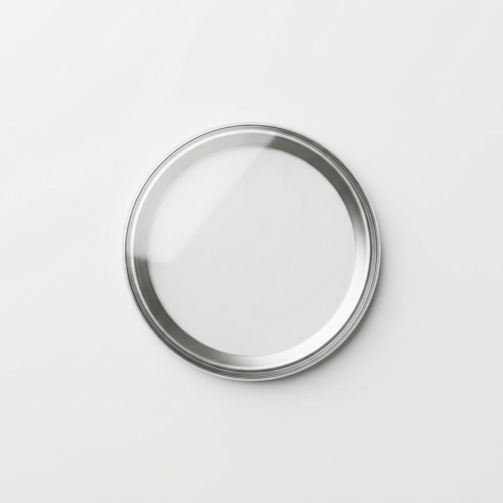 Set of 100 58 mm clear badge covers