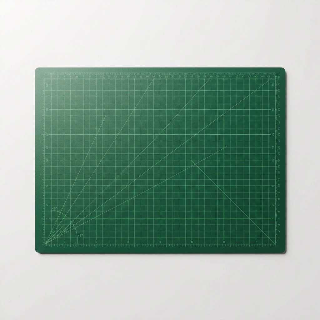 A4 cutting mat for badge design