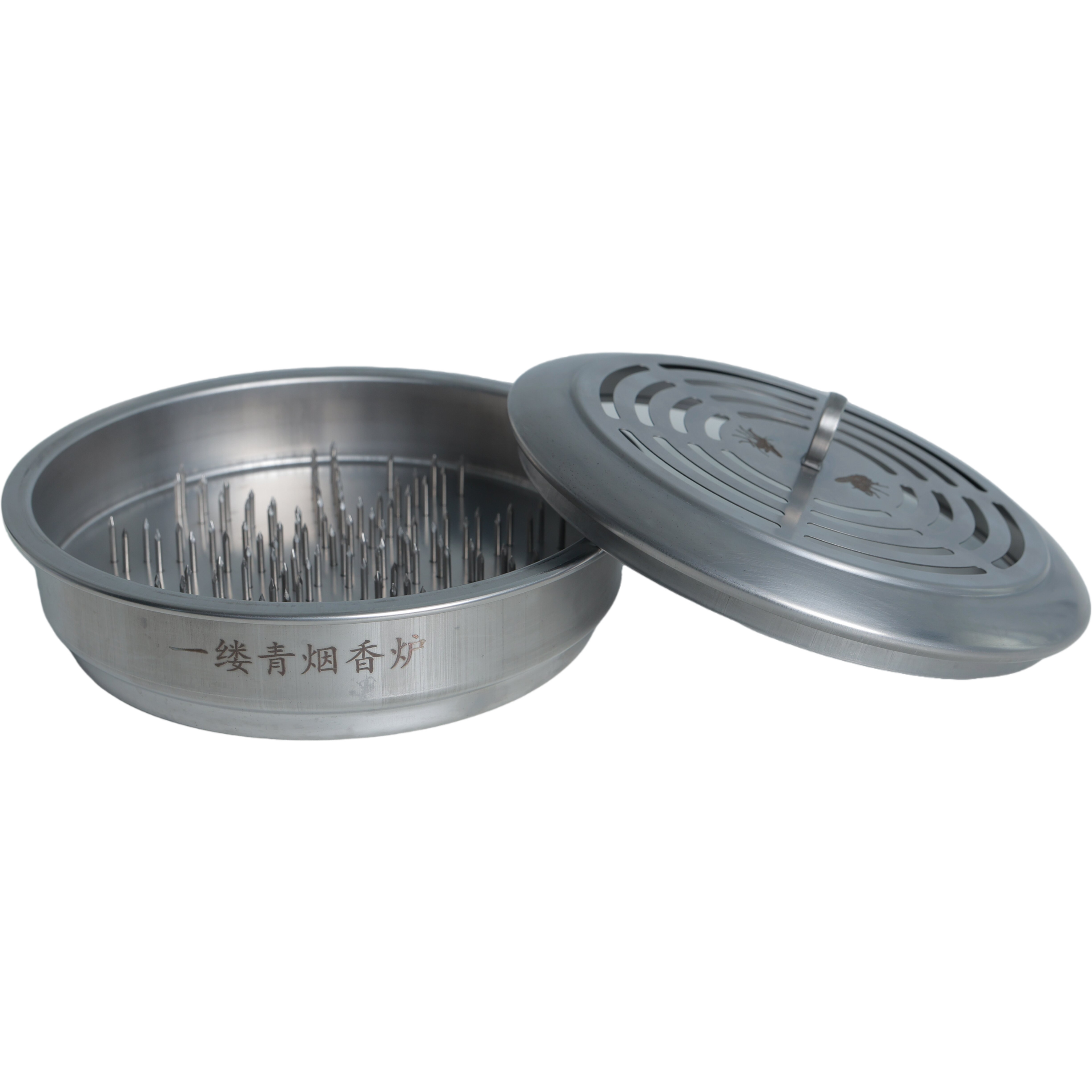 304 Stainless Steel Incense Burner, Matte / Black Coated / Polished Brushed Surface, Multiple Sizes