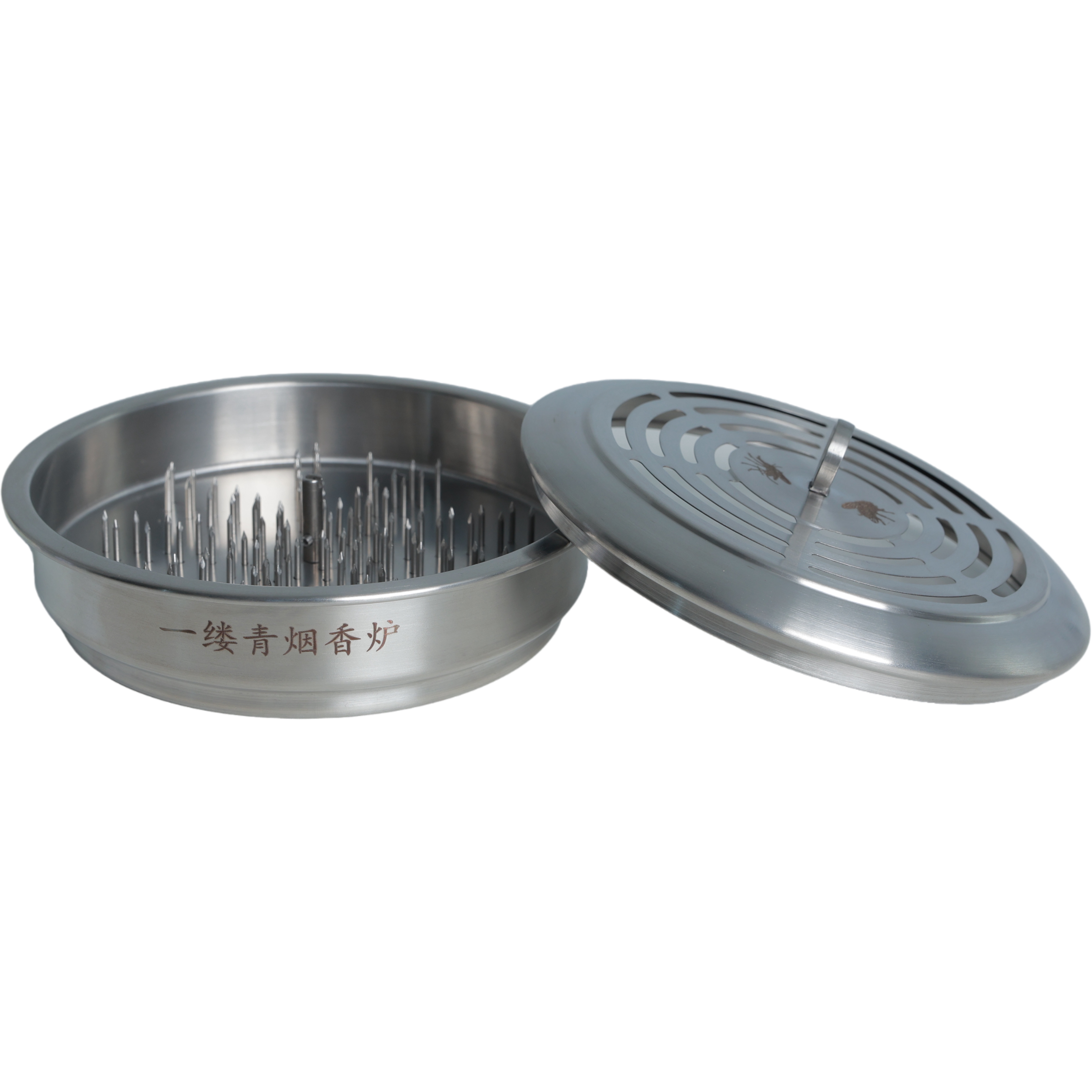 304 Stainless Steel Incense Burner, Matte / Black Coated / Polished Brushed Surface, Multiple Sizes