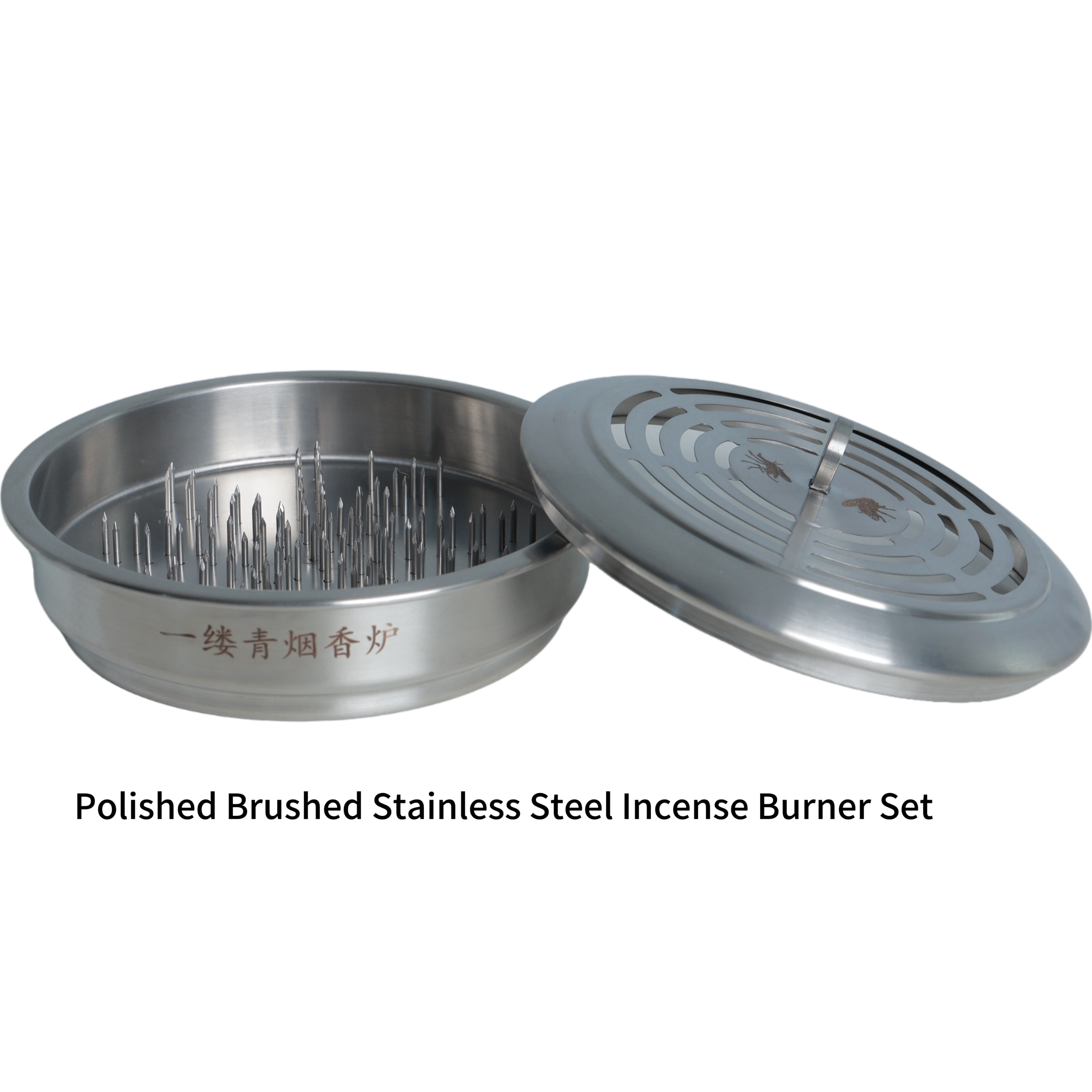 304 Stainless Steel Solid Burner, Matte / Black Coated / Polished Brushed Surface, Multiple Sizes