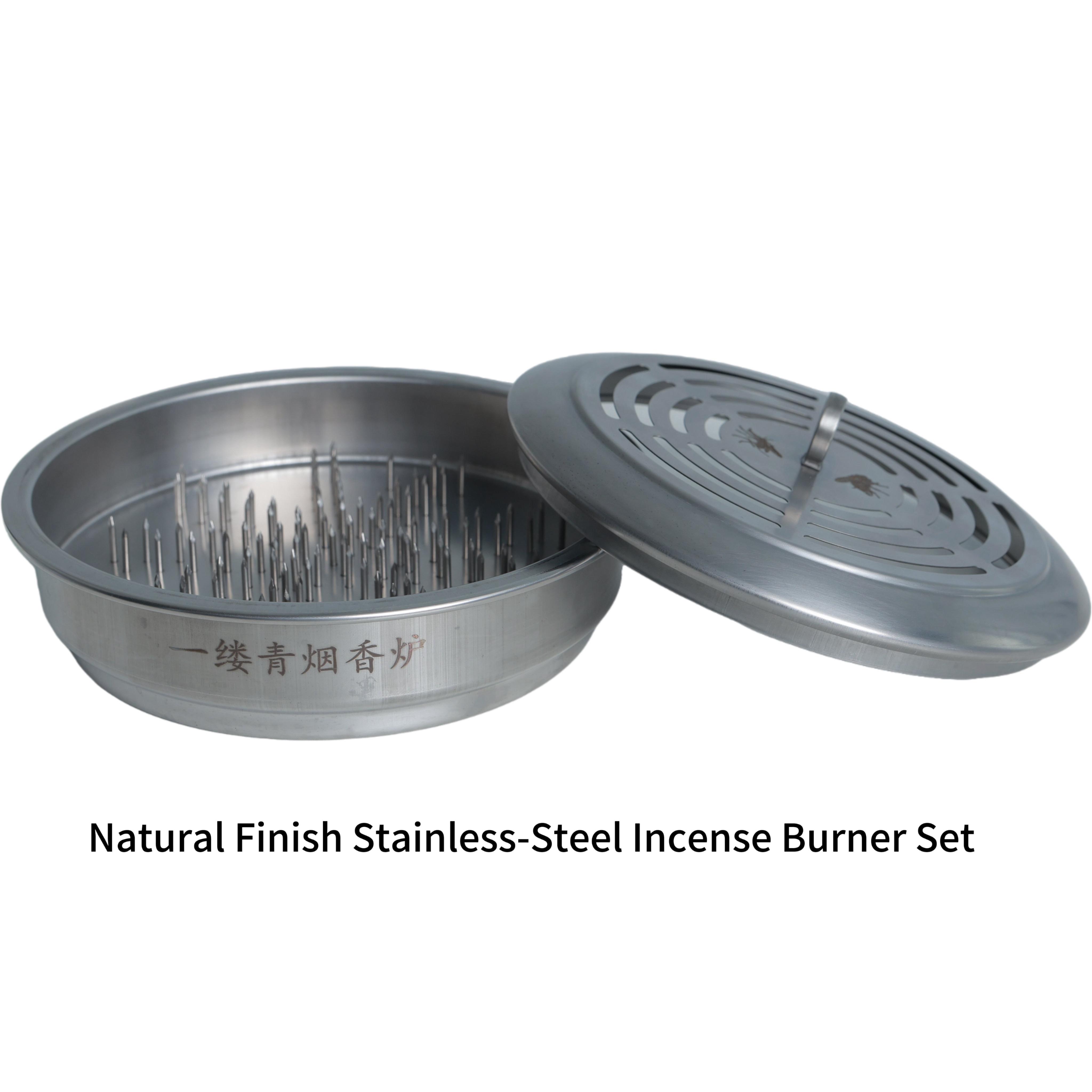 304 Stainless Steel Solid Burner, Matte / Black Coated / Polished Brushed Surface, Multiple Sizes