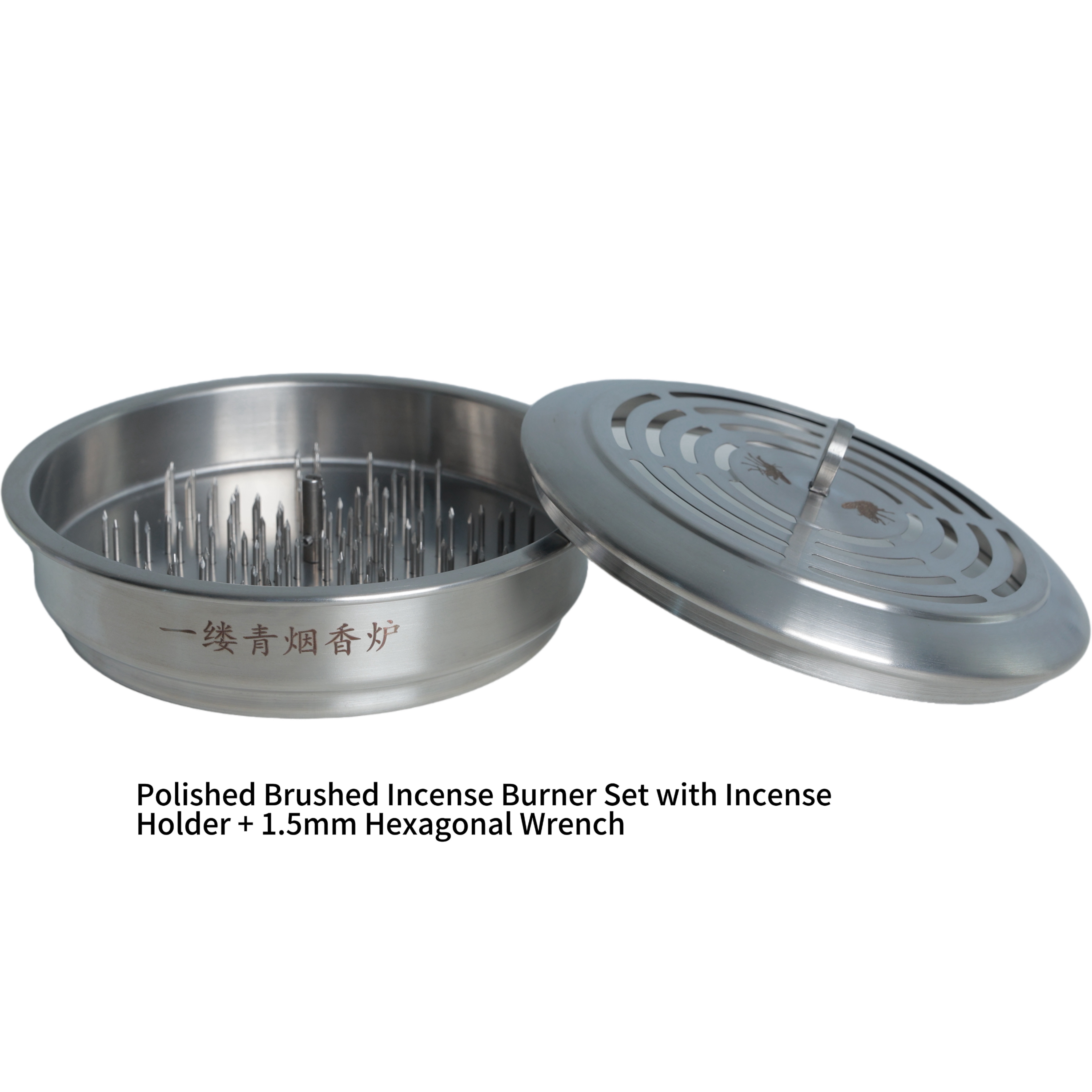 304 Stainless Steel Solid Burner, Matte / Black Coated / Polished Brushed Surface, Multiple Sizes