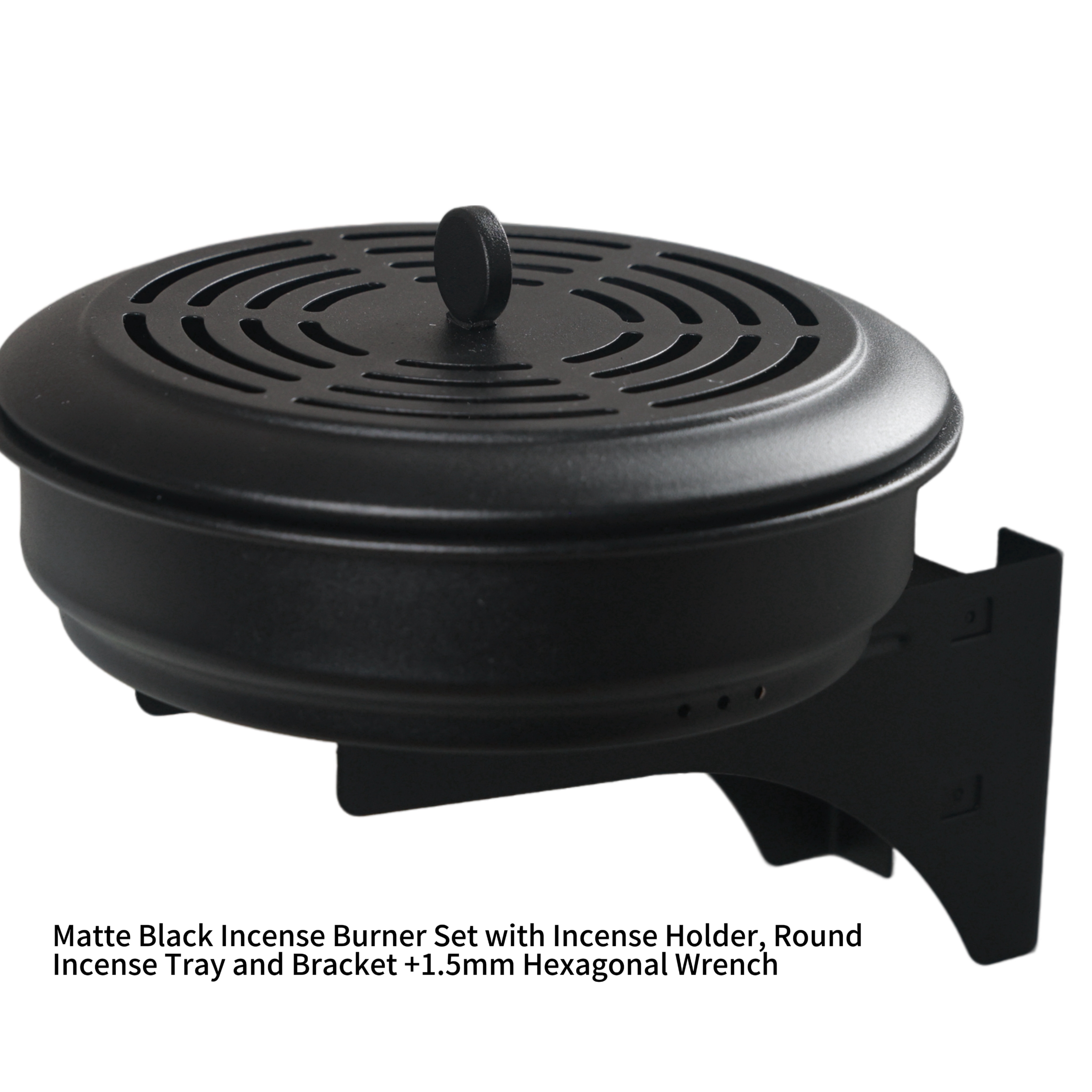 304 Stainless Steel Solid Burner, Matte / Black Coated / Polished Brushed Surface, Multiple Sizes