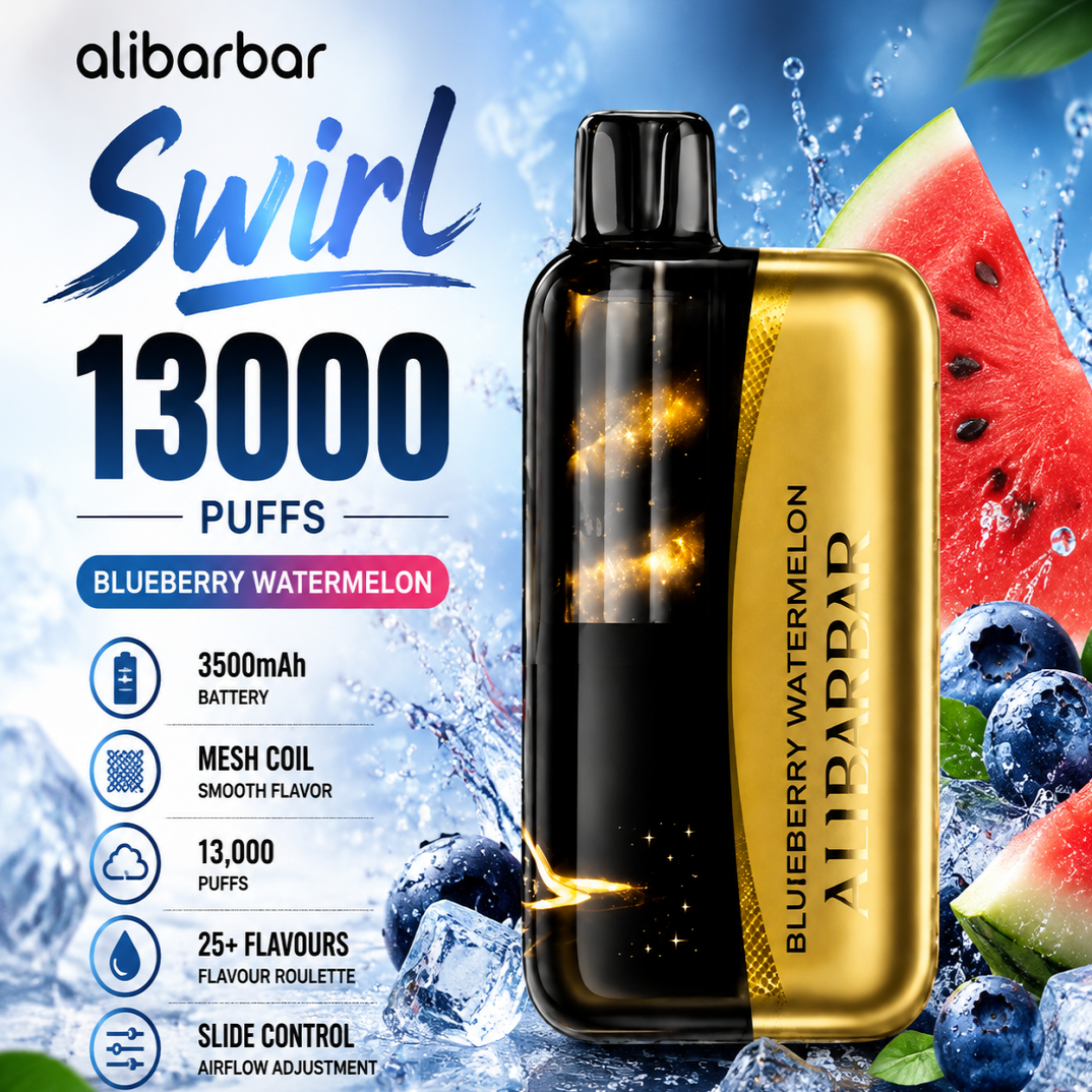 Blueberry-watermelon  ALIBARBAR SWIRL 13000