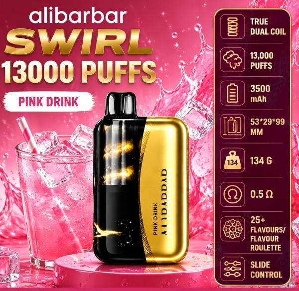 Pink-drink  ALIBARBAR SWIRL 13000