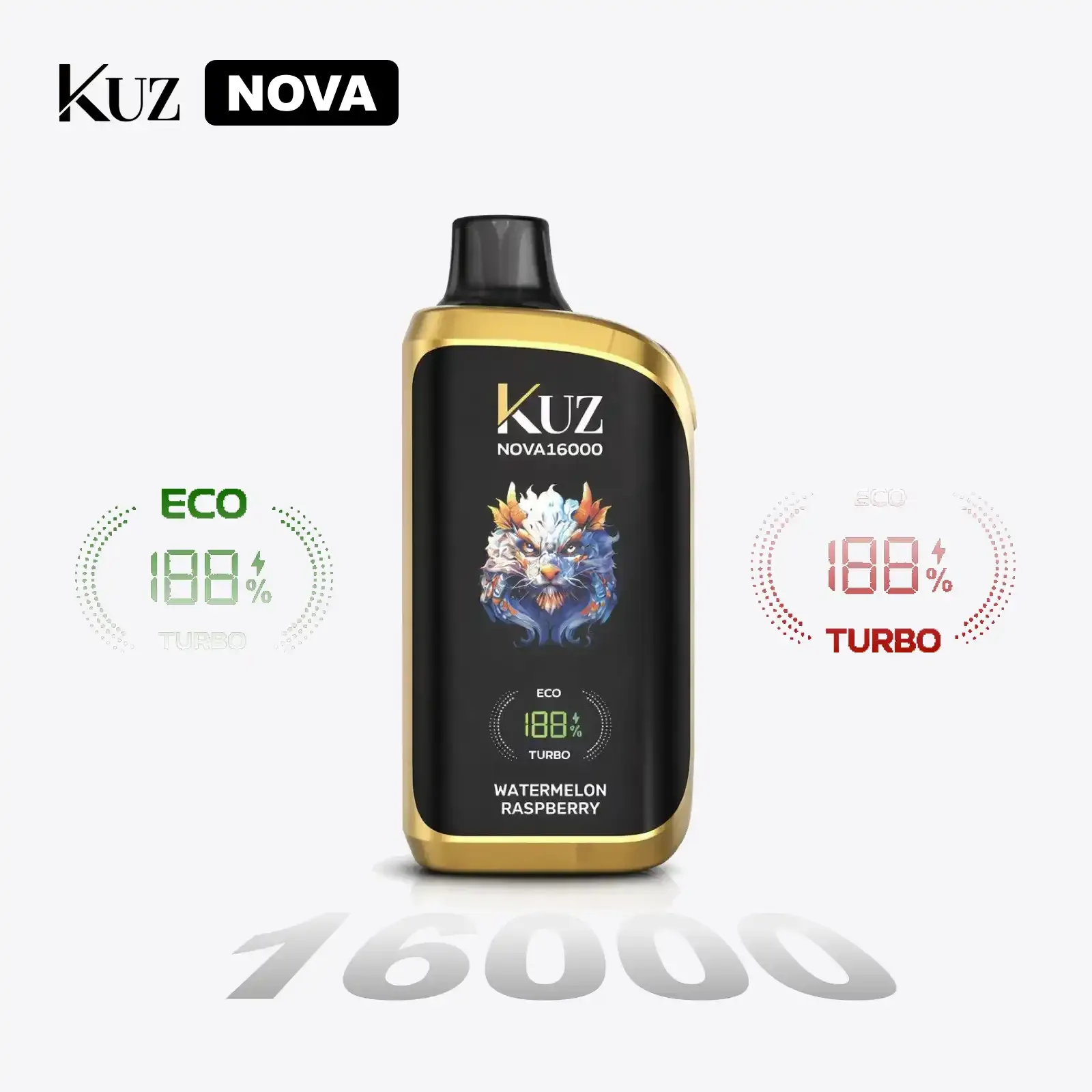 Kiwi Pineapple Kuz Nova 16000