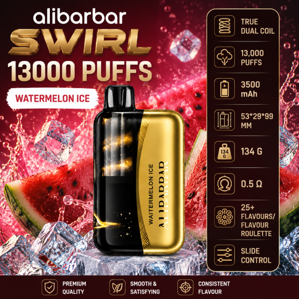Watermelon-ice  ALIBARBAR SWIRL 13000