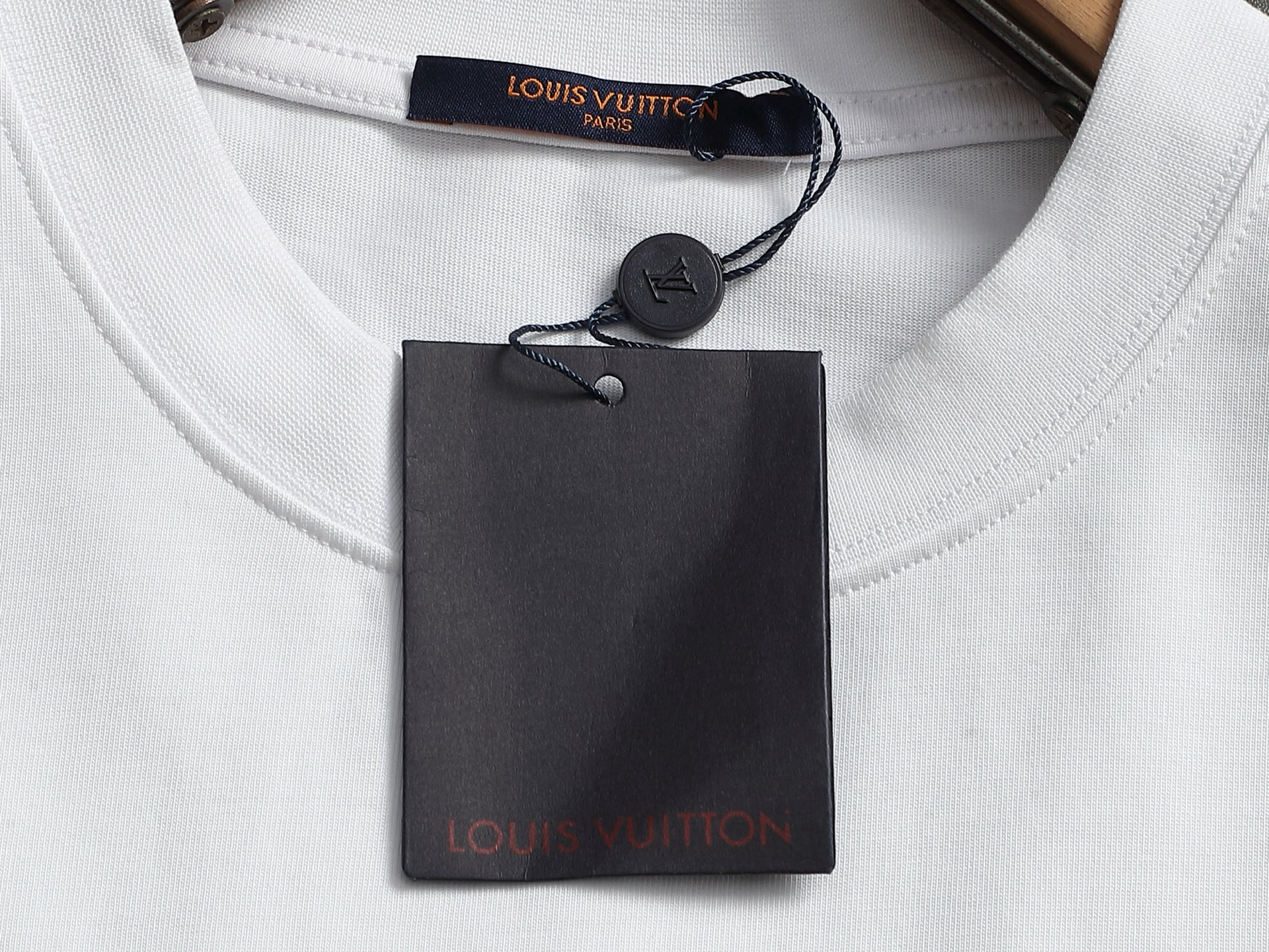 【LOUIS VUITTON】プリント長袖 T シャツ