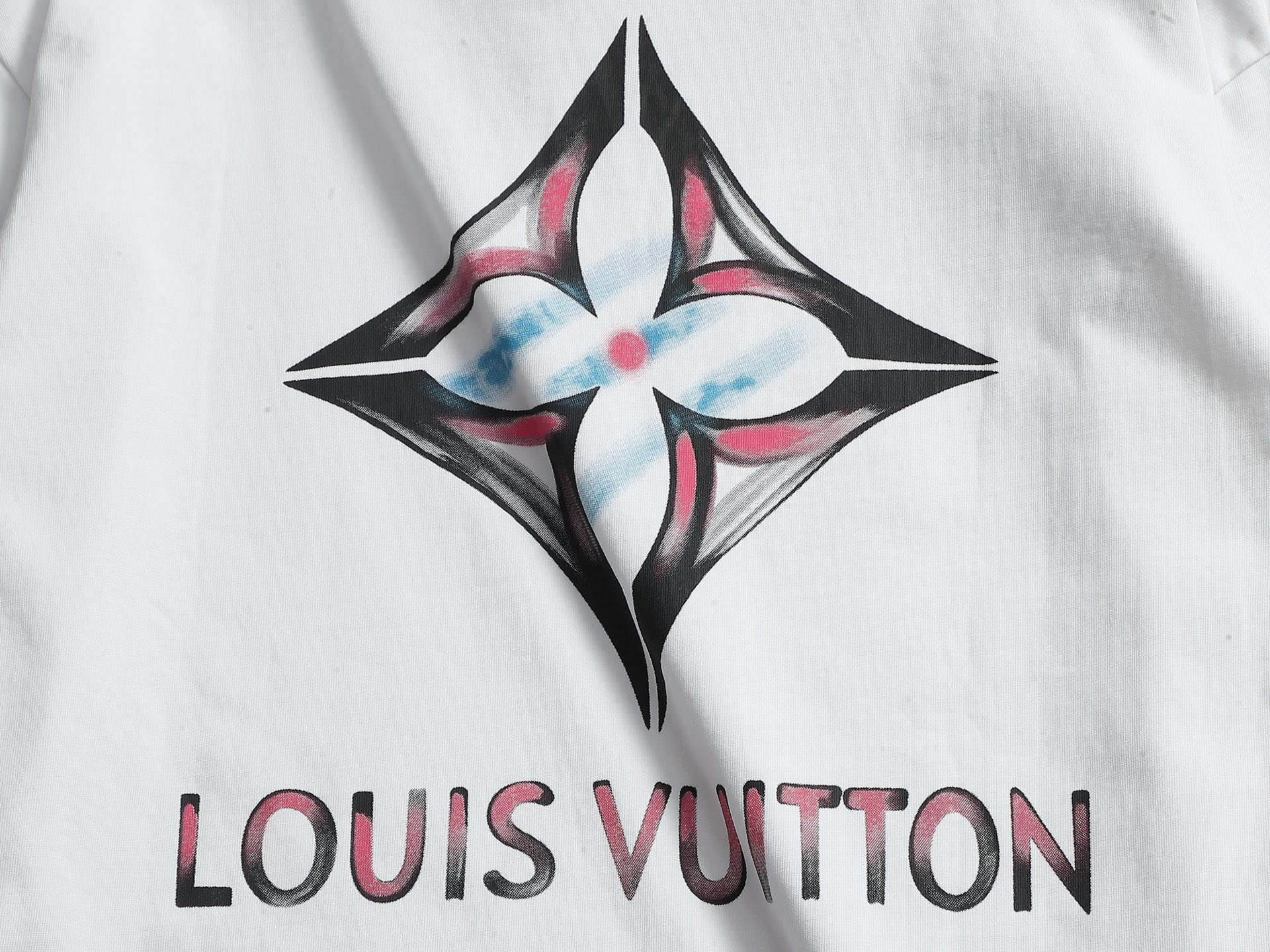 【LOUIS VUITTON】プリント長袖 T シャツ