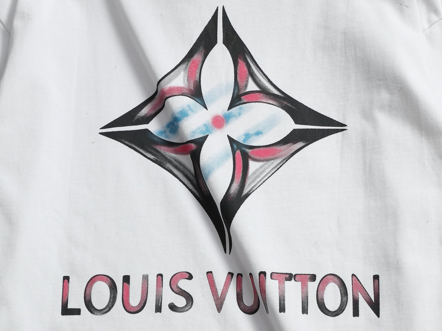 【LOUIS VUITTON】プリント長袖 T シャツ