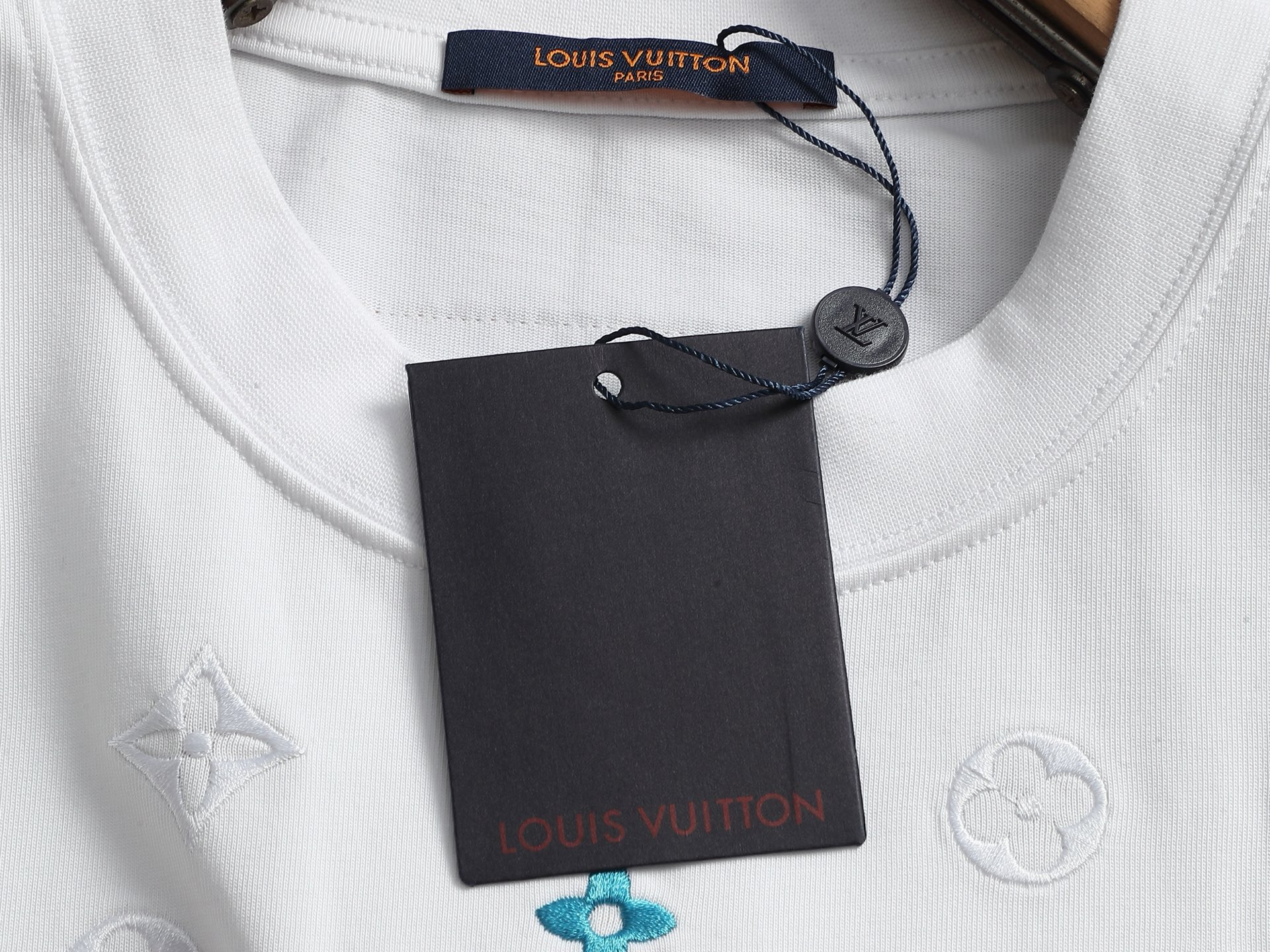 【LOUIS VUITTON】刺繍長袖 T シャツ