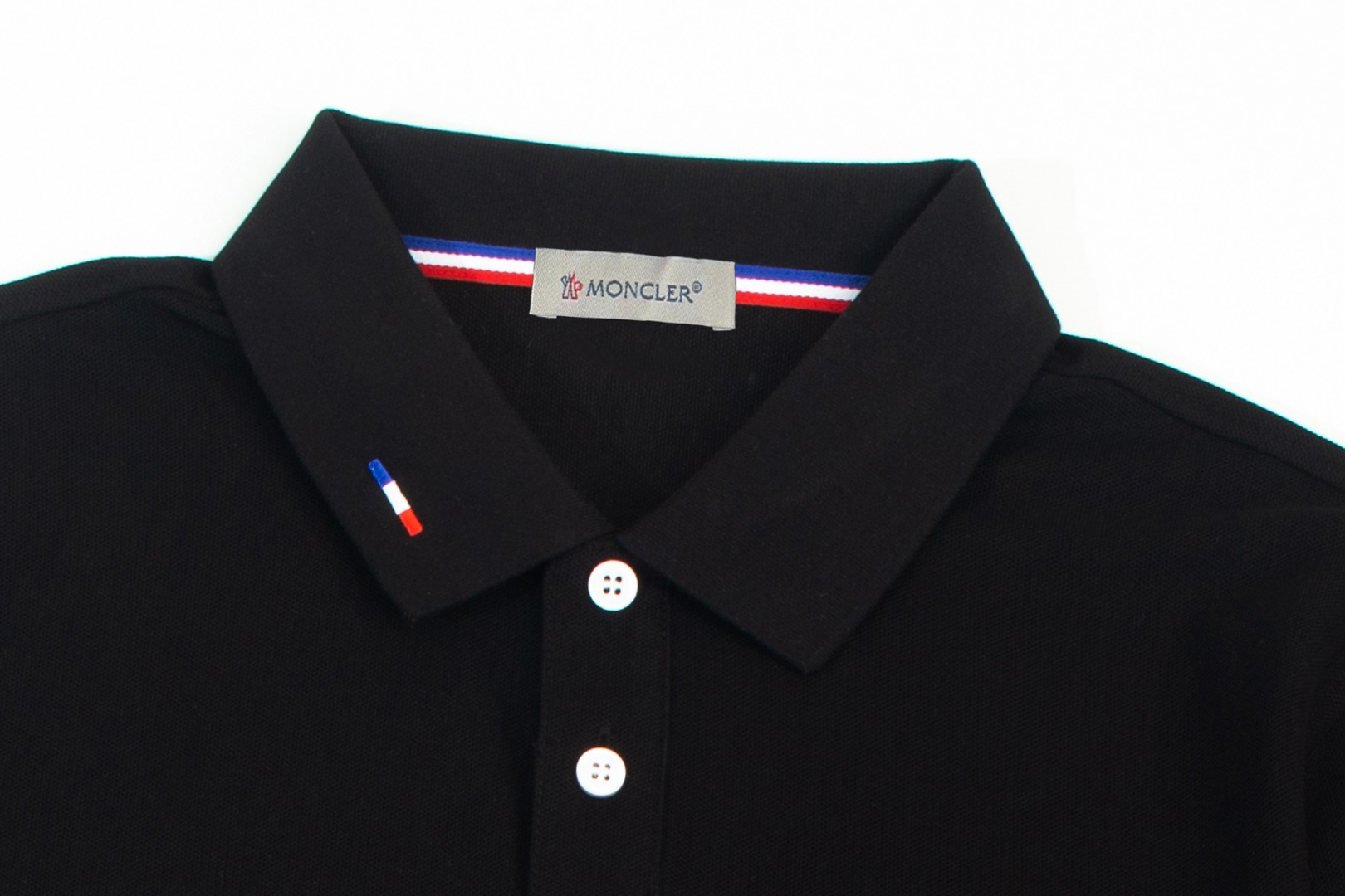 【MONCLER】長袖 ポロシャツ