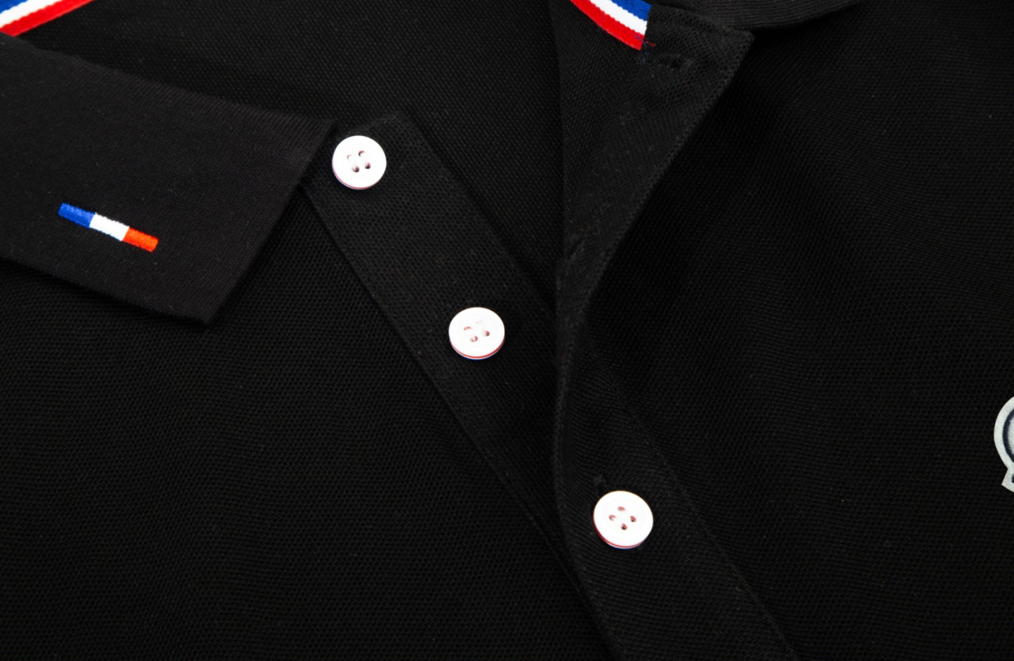 【MONCLER】長袖 ポロシャツ