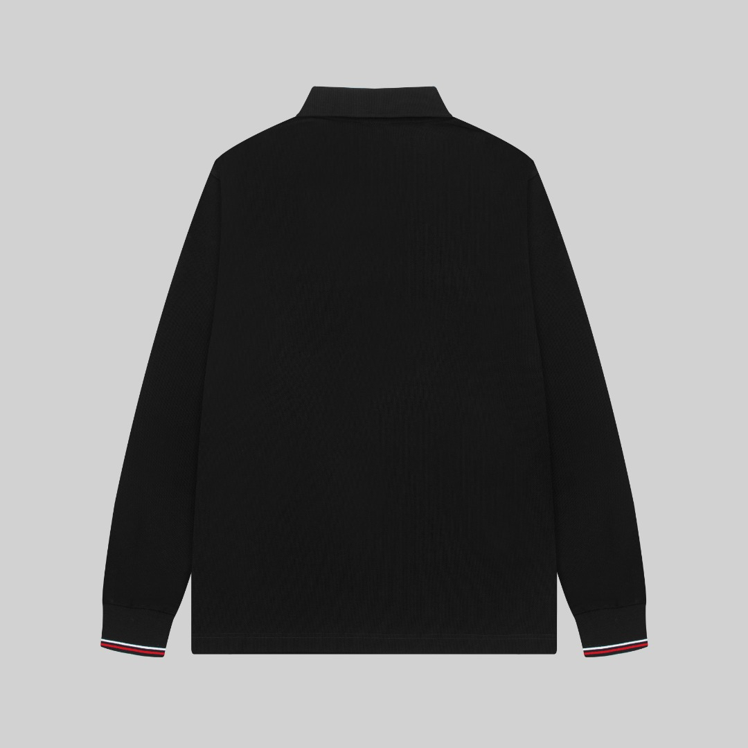 【MONCLER】長袖 ポロシャツ