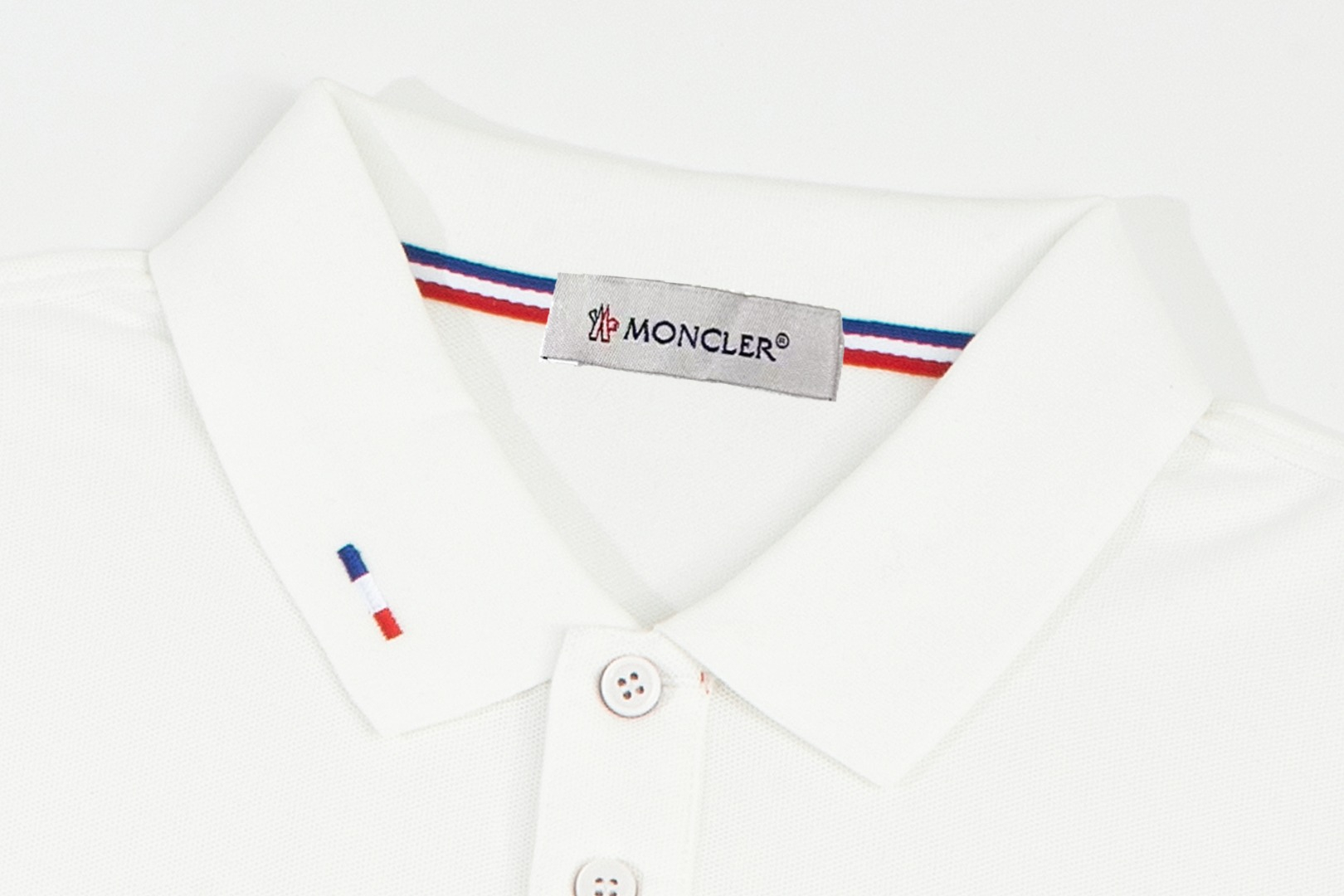 【MONCLER】長袖 ポロシャツ