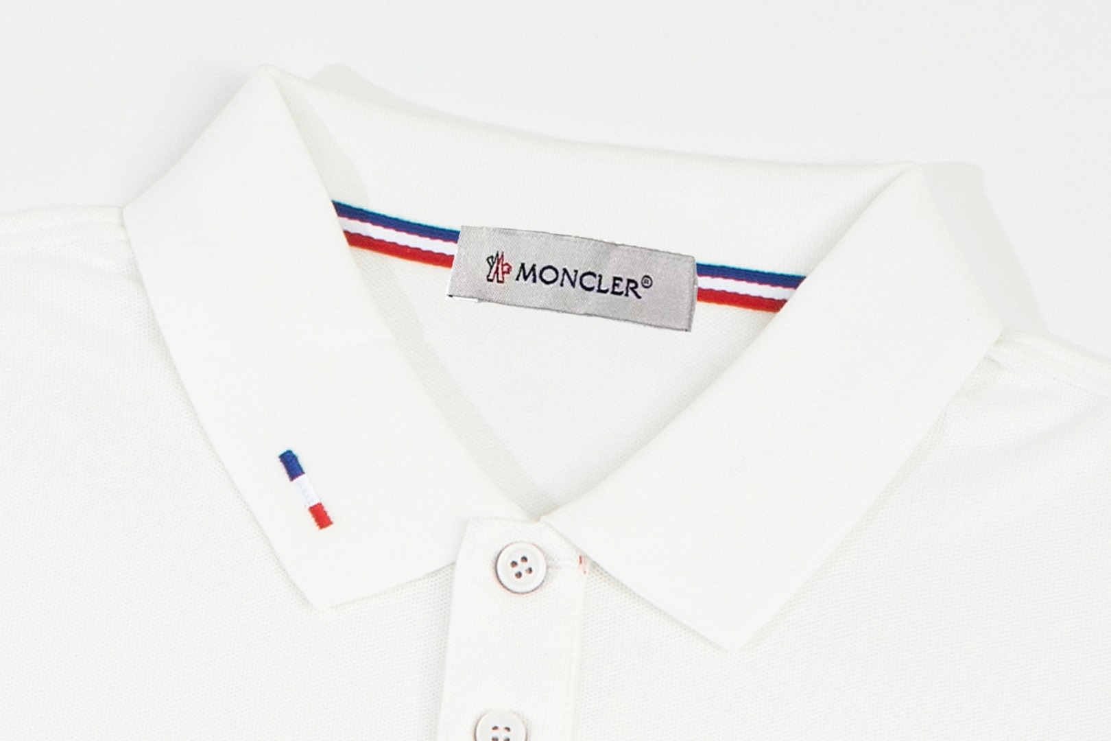 【MONCLER】長袖 ポロシャツ