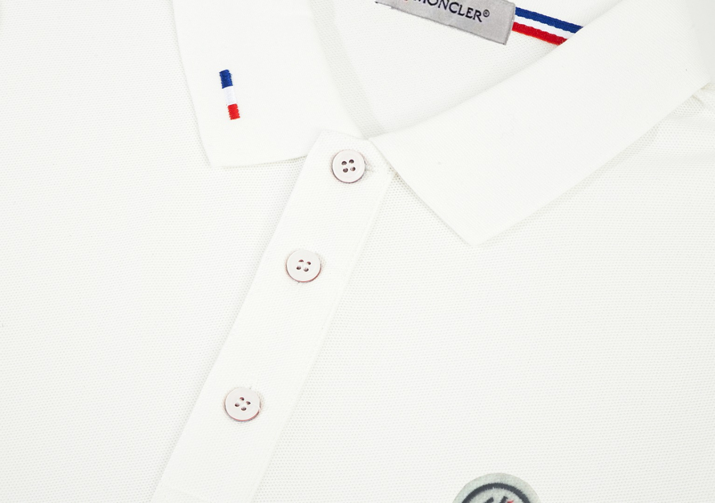 【MONCLER】長袖 ポロシャツ