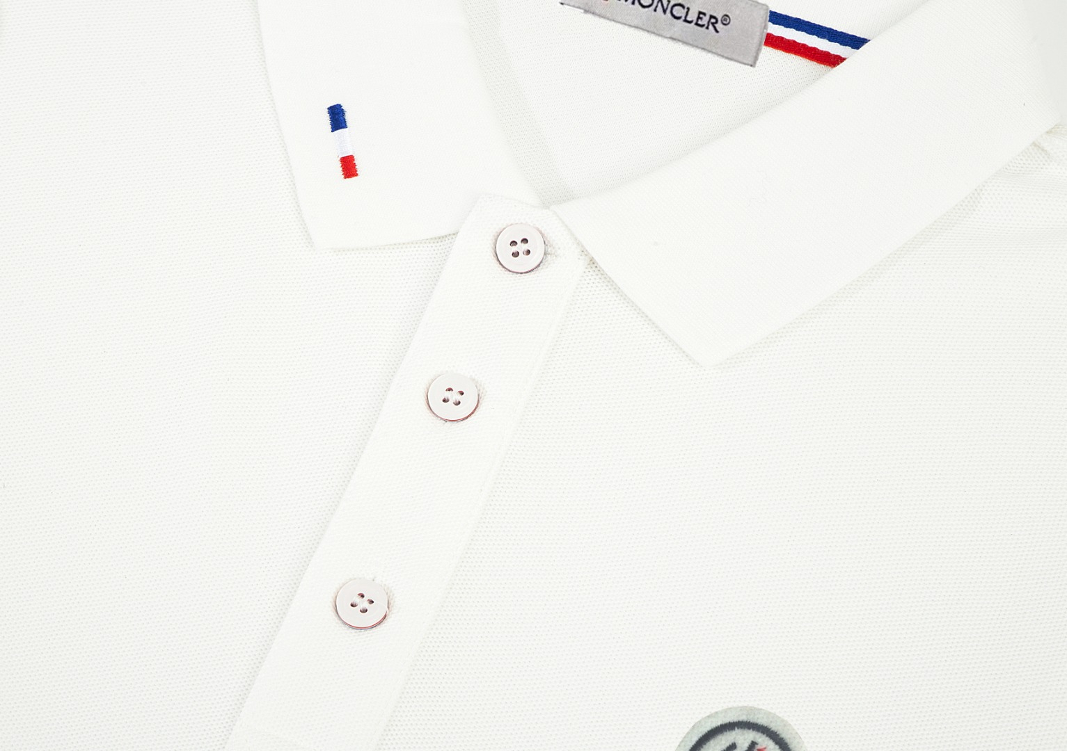 【MONCLER】長袖 ポロシャツ