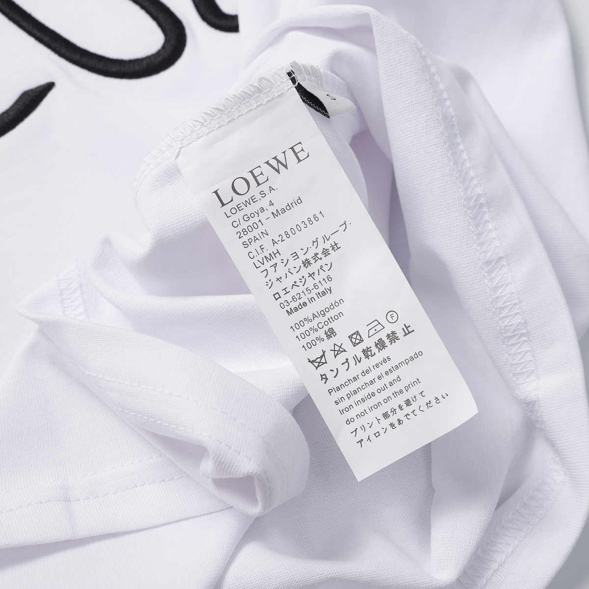 【LOEWE 公式旗艦店】（ロエベ）Tシャツ、ご好評に付き再入荷！
