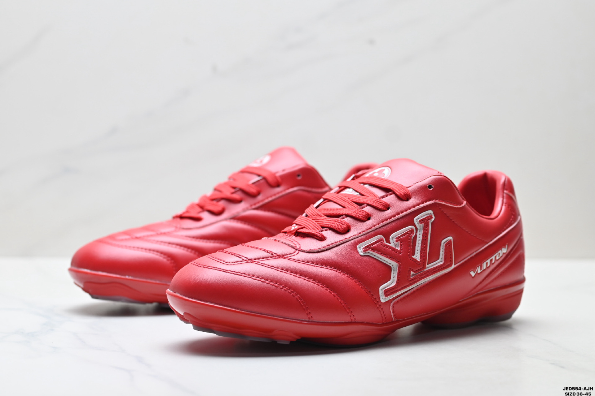 LOUIS VUITTON ルイ・ヴィトン  FOOTPRINT SOCCER スニーカー カーフレザー 