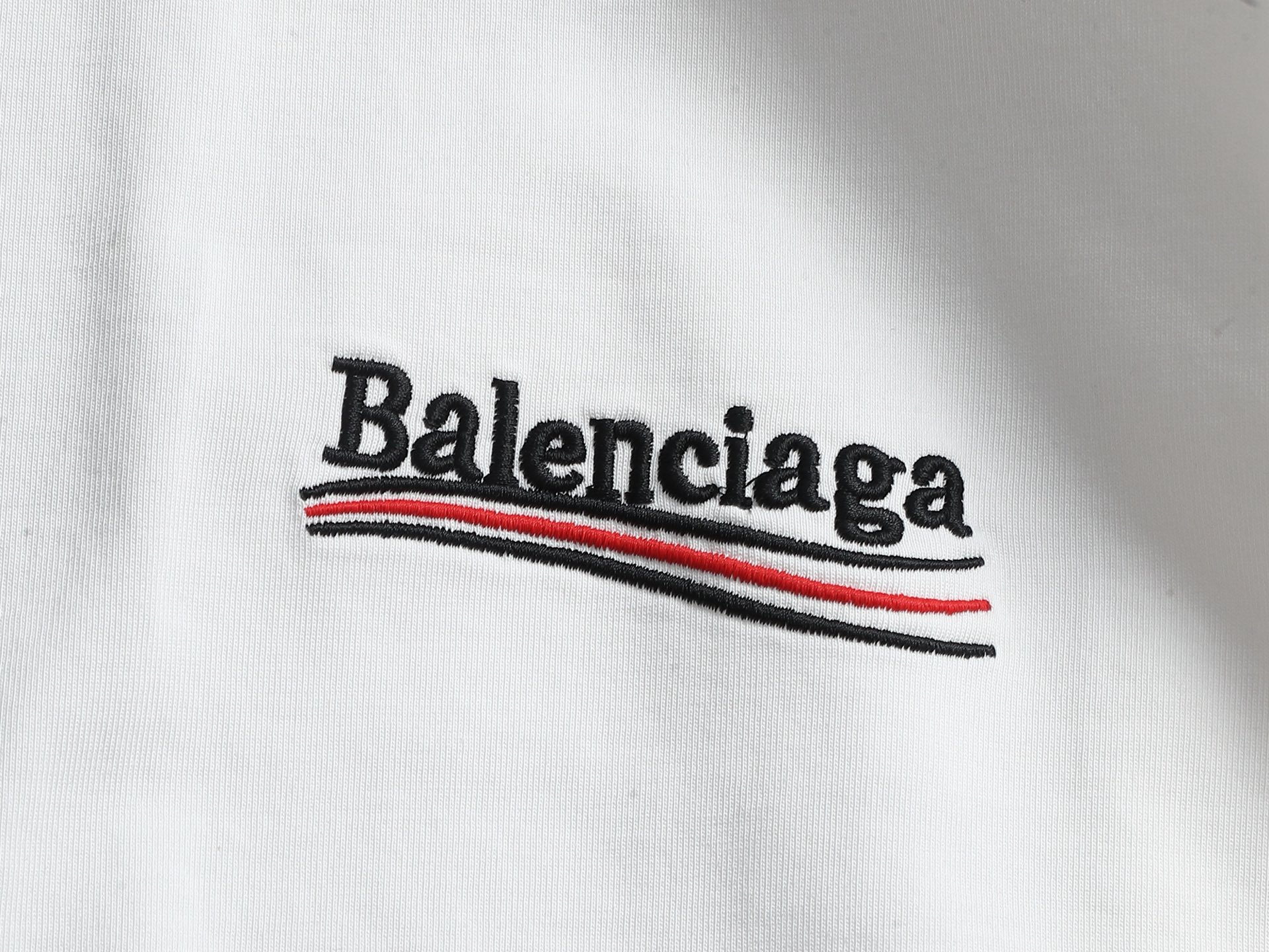 【BALENCIAGA】刺繍長袖 T シャツ
