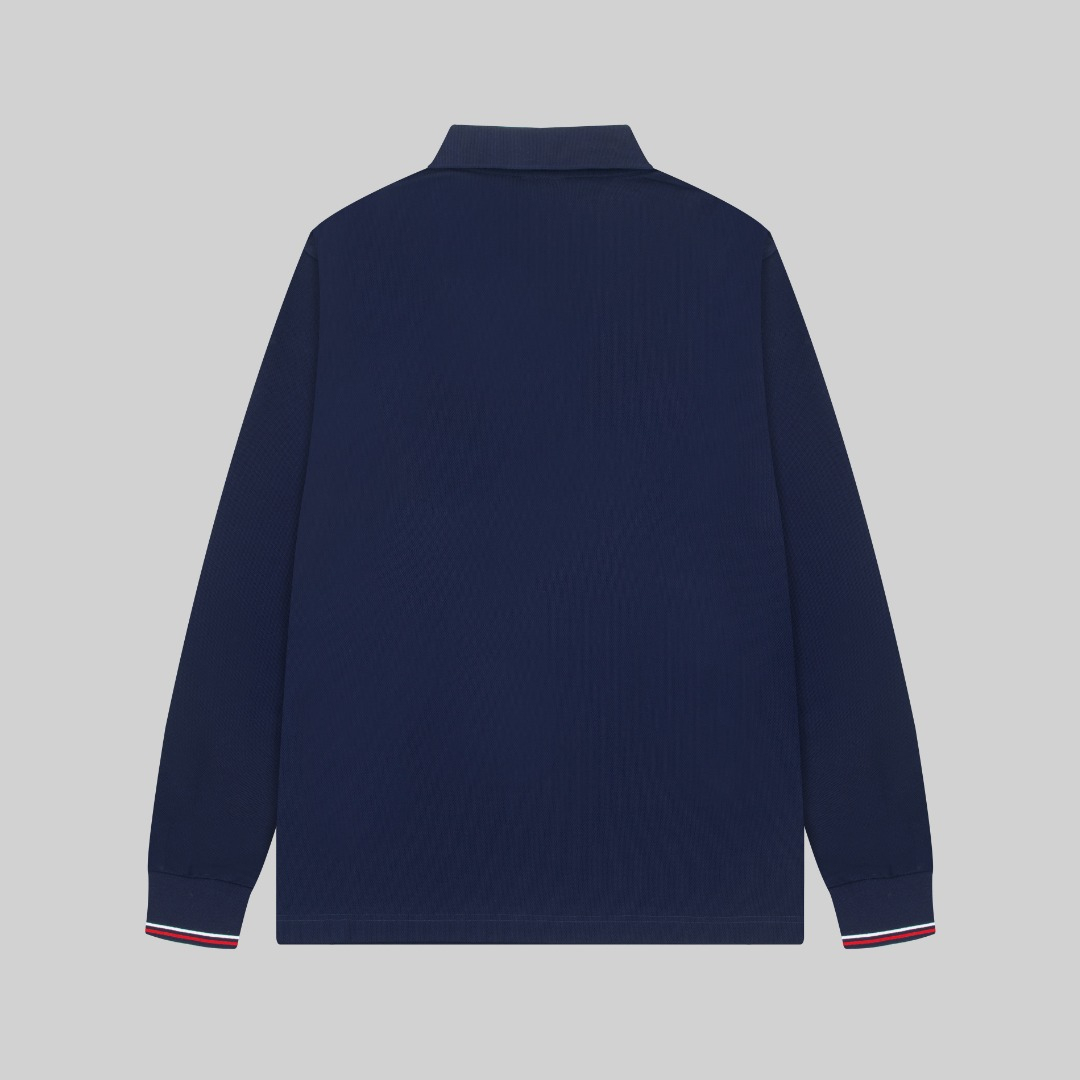 【MONCLER】長袖 ポロシャツ