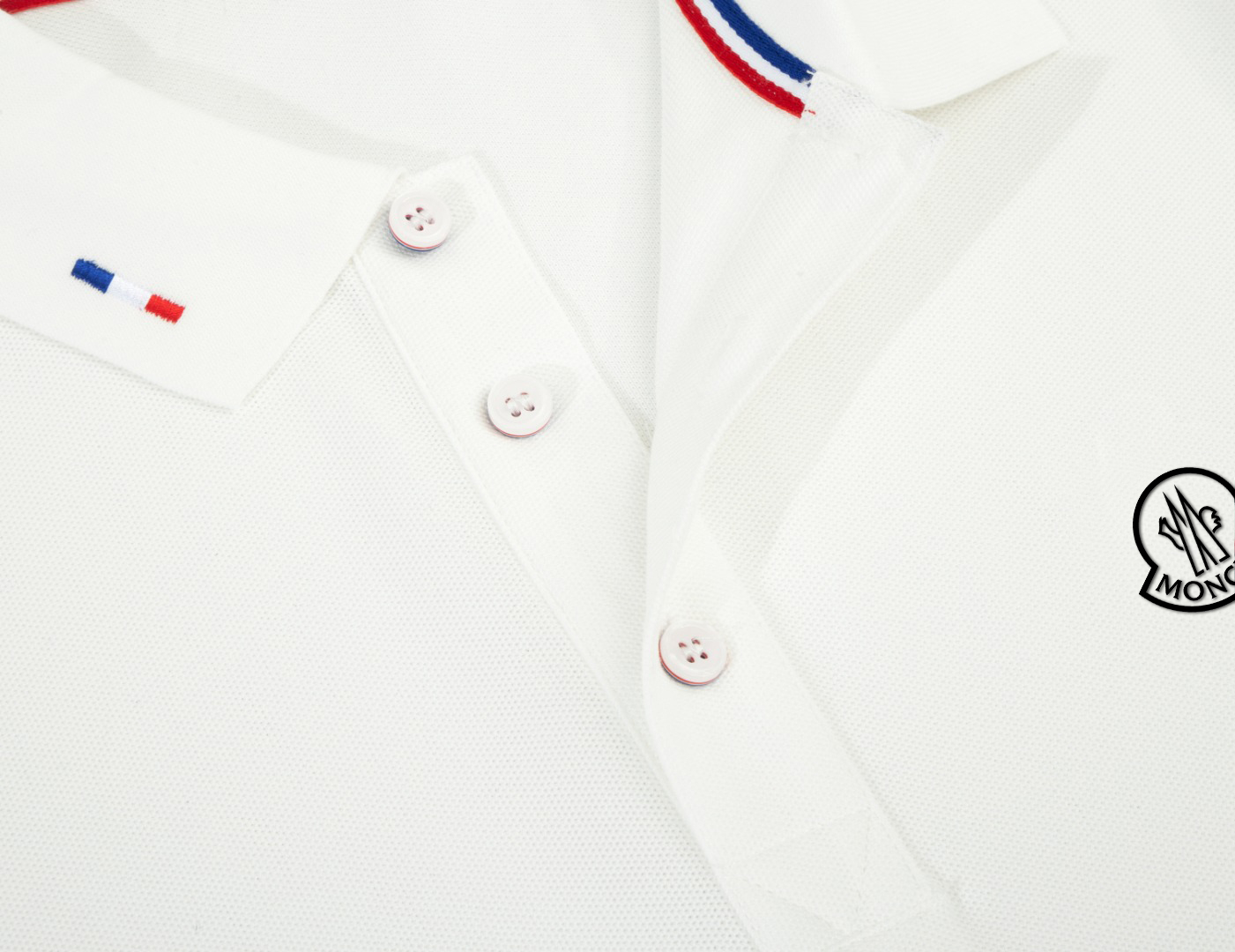 【MONCLER】長袖 ポロシャツ