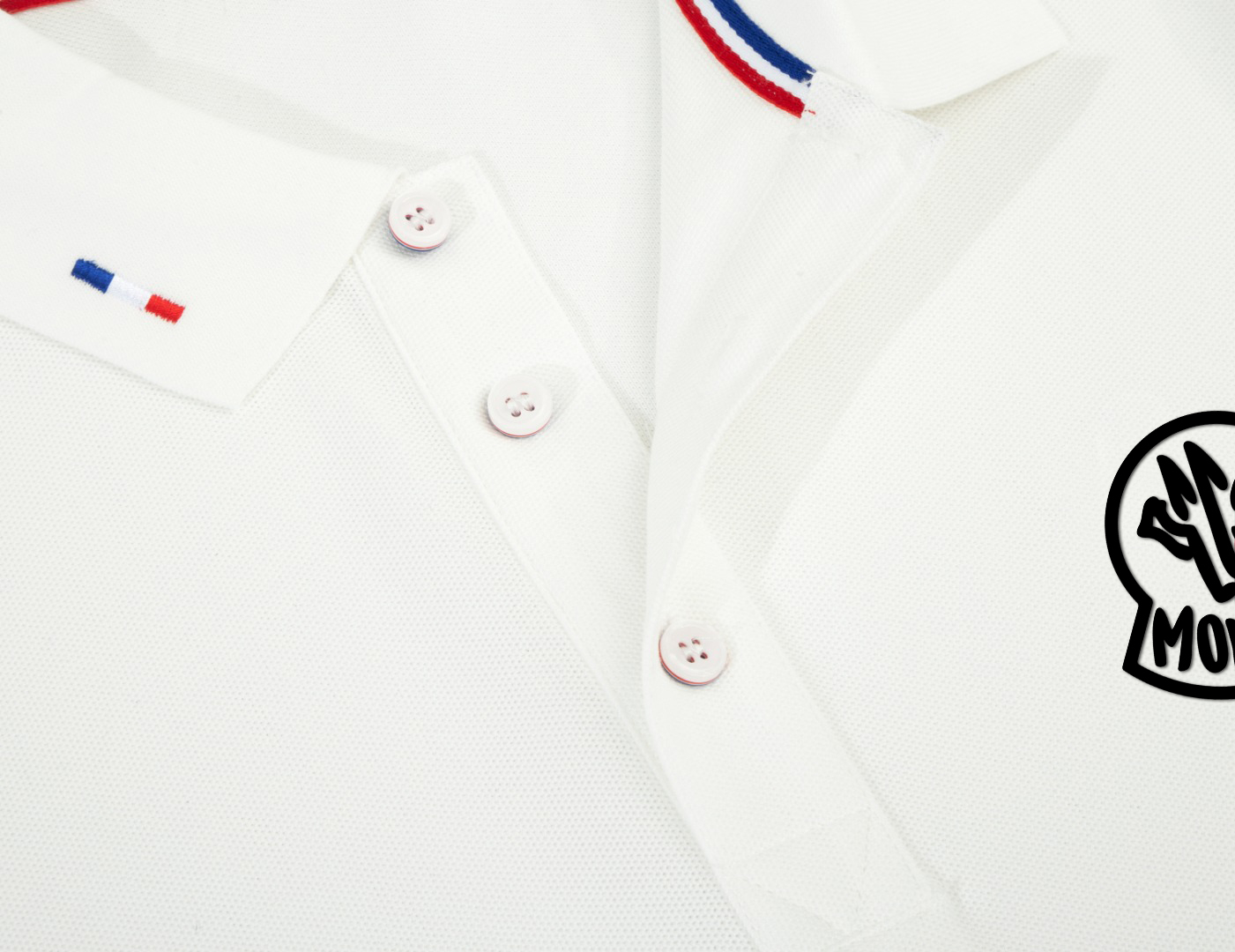 【MONCLER】長袖 ポロシャツ