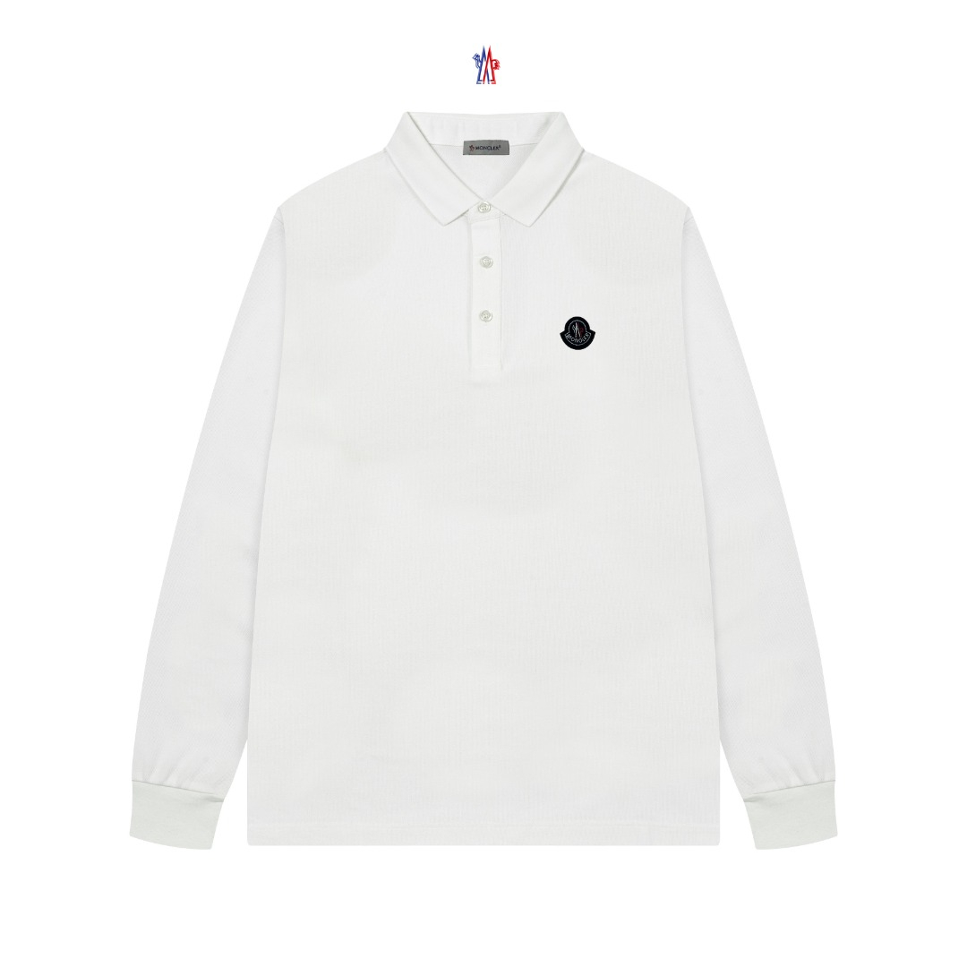 【MONCLER】長袖 ポロシャツ