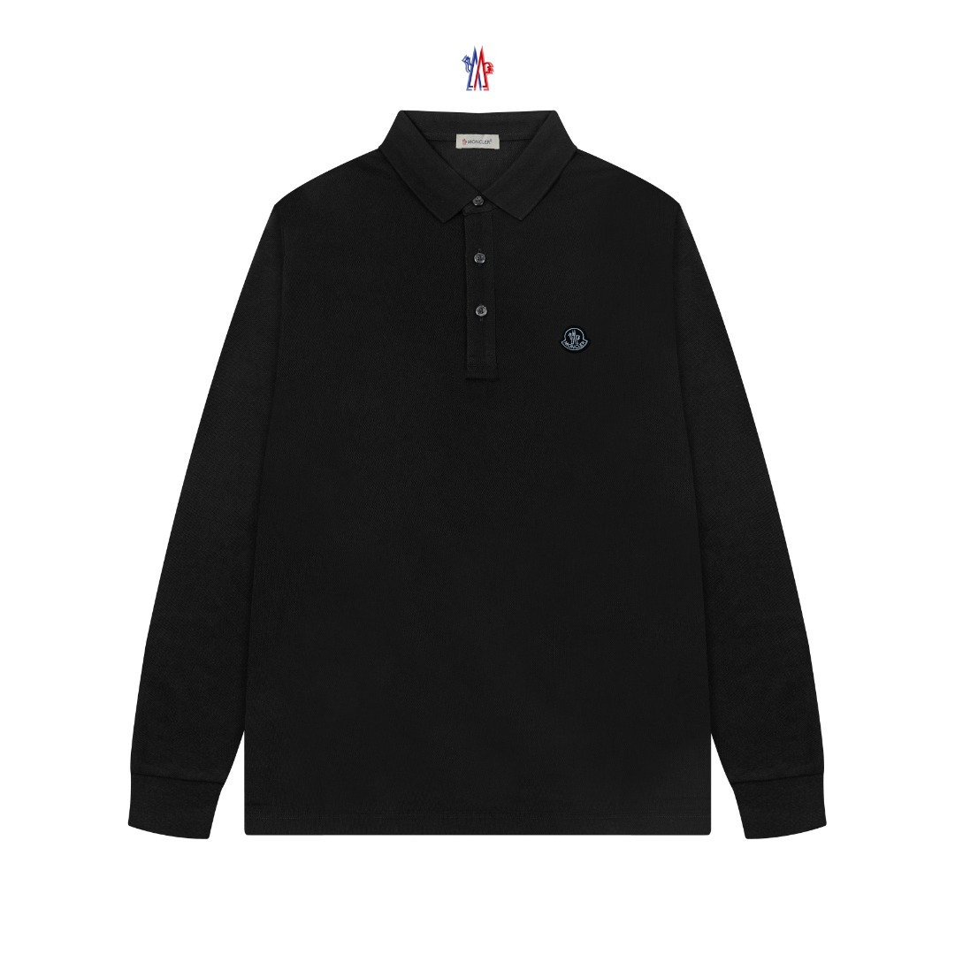 【MONCLER】長袖 ポロシャツ