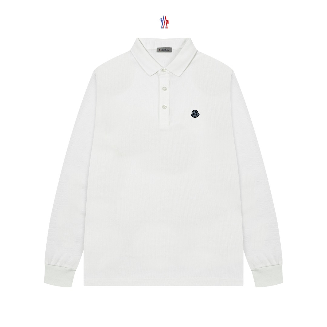 【MONCLER】長袖 ポロシャツ