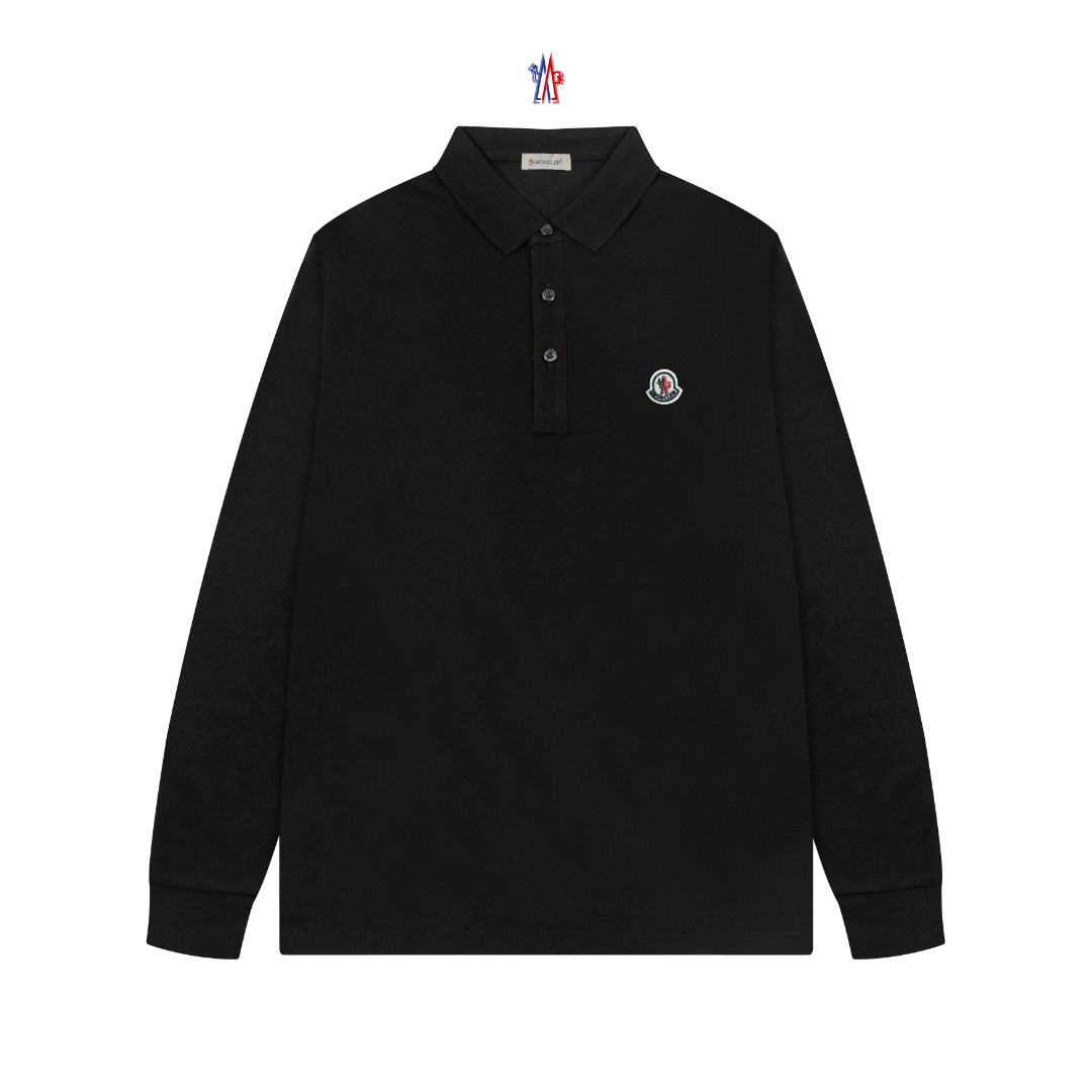 【MONCLER】長袖 ポロシャツ