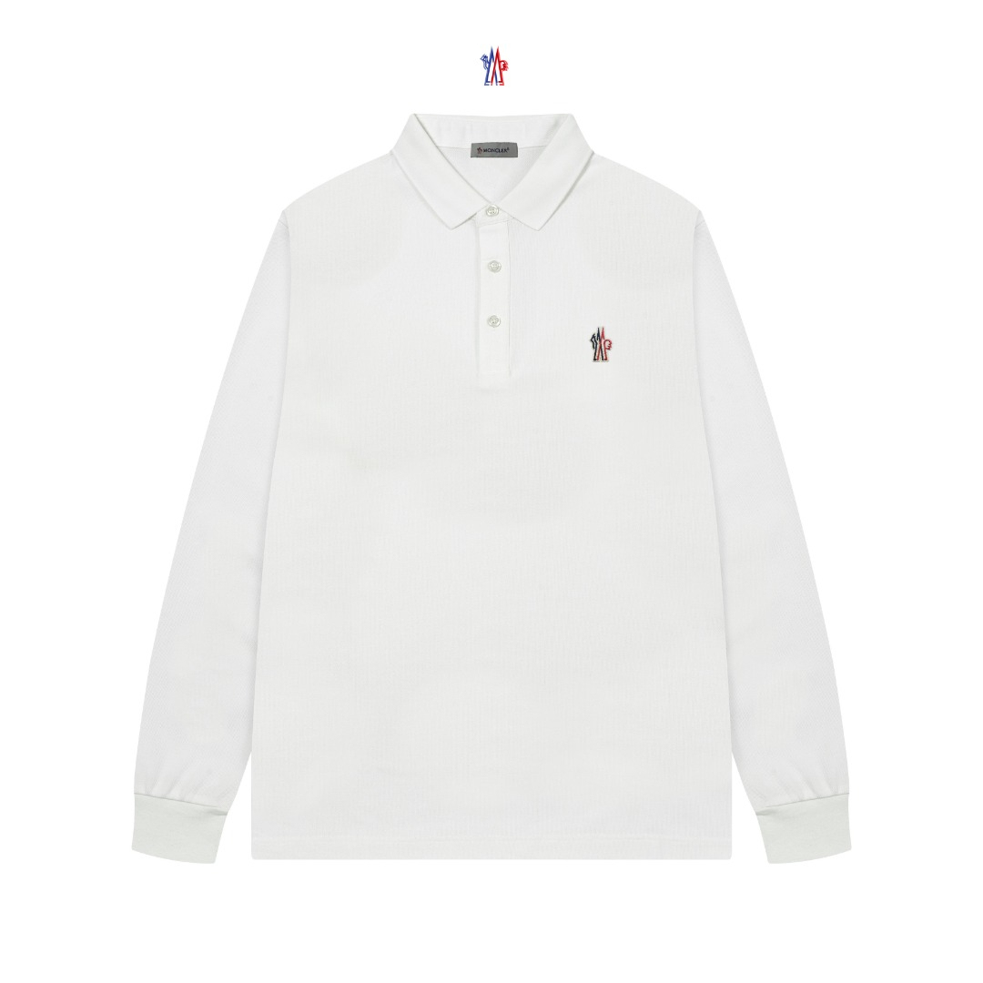 【MONCLER】長袖 ポロシャツ