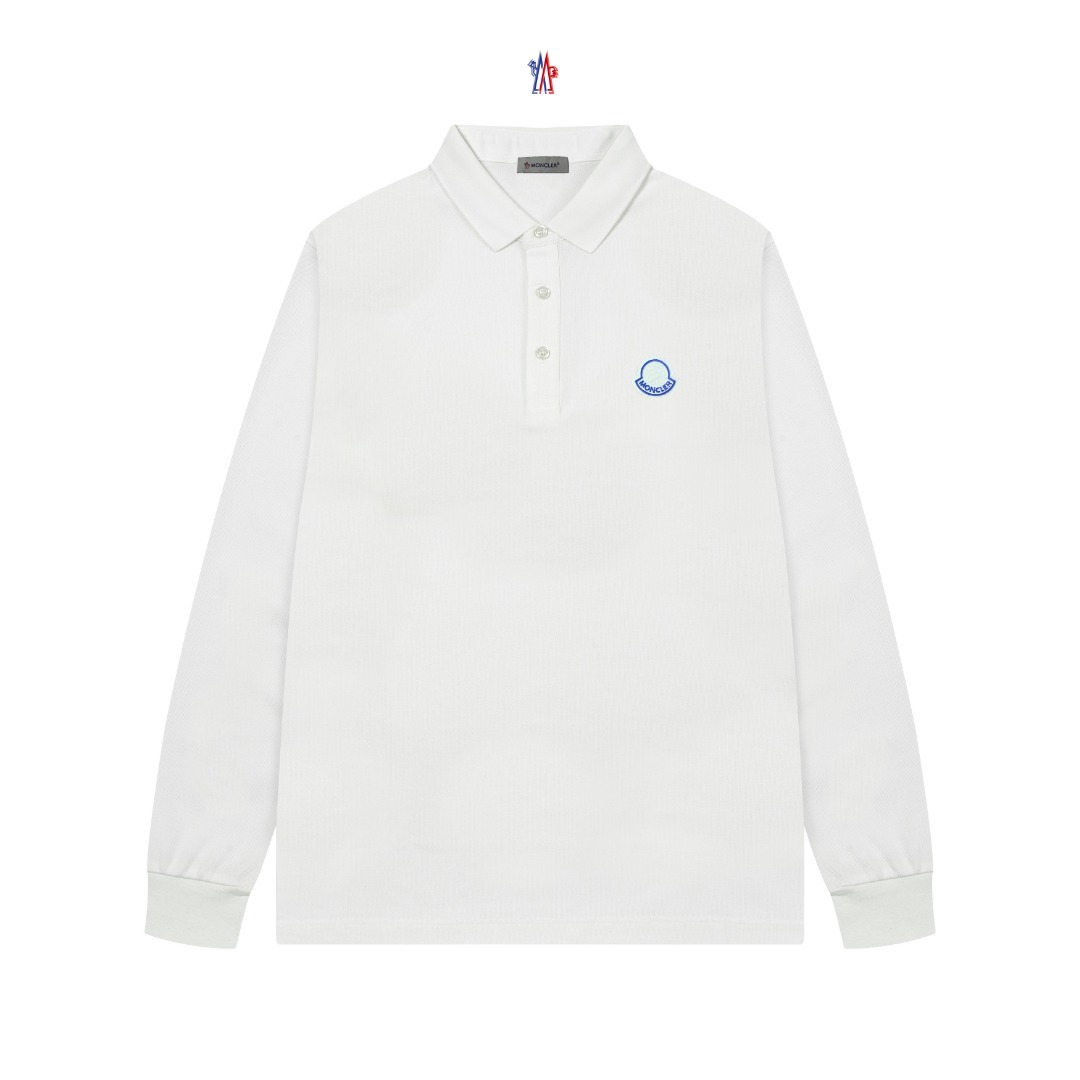 【MONCLER】長袖 ポロシャツ