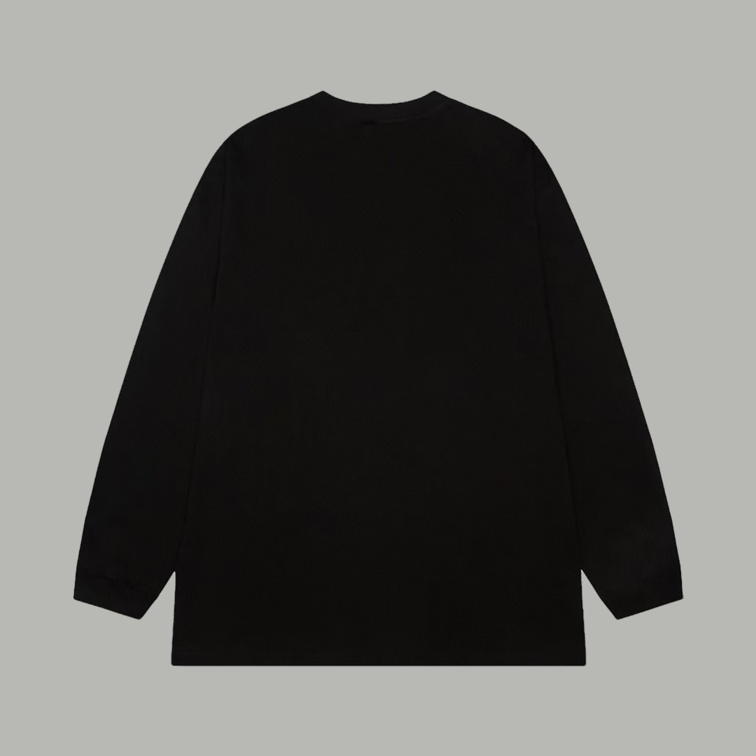 【MONCLER】プリント長袖 T シャツ
