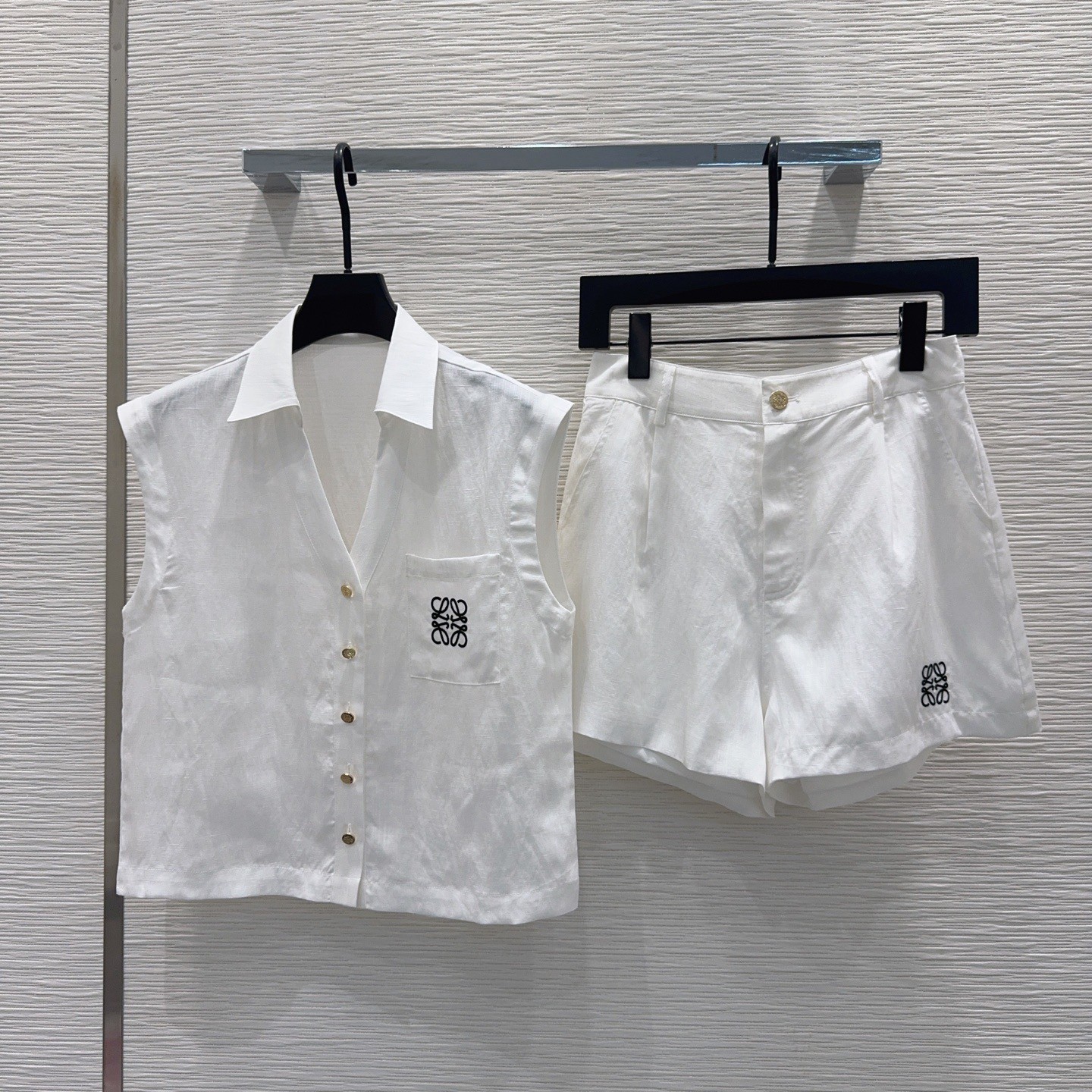 【LOEWE】レディース半袖T シャツショートパンツ セットアップ