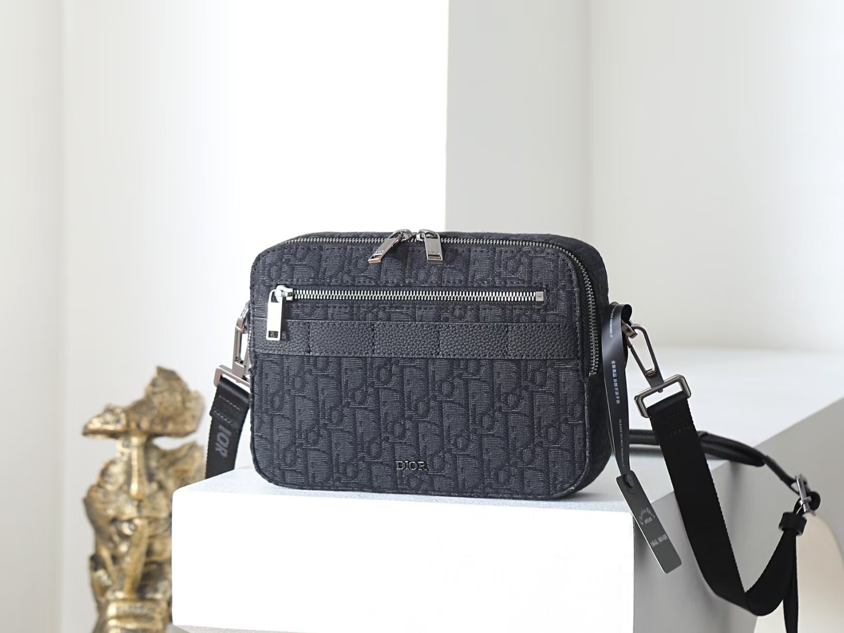 DIOR ディオール★オブリーク ジャカード ショルダーバッグ